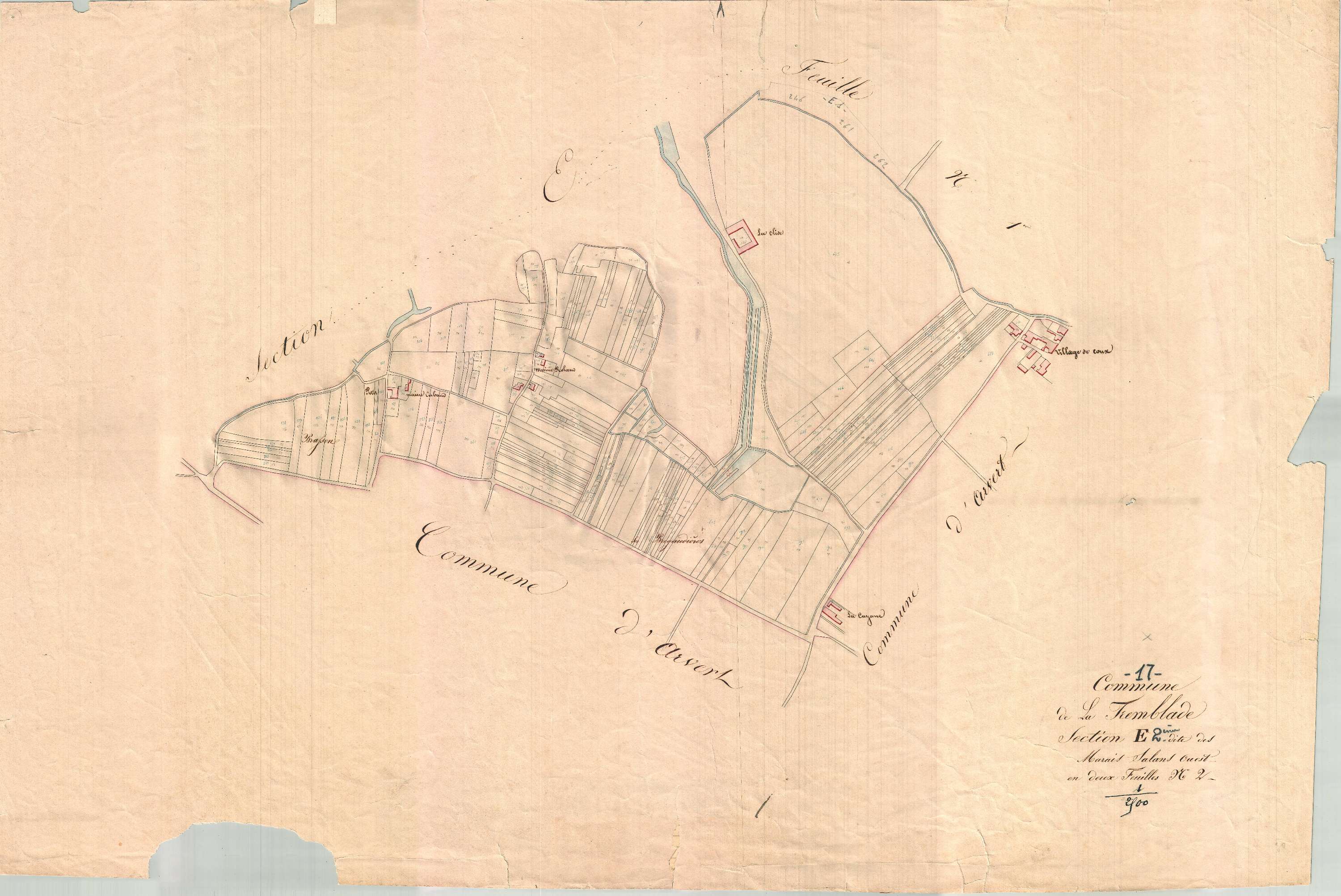 La Tremblade - Section E2 (sans nom).