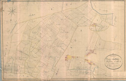 Trizay - Section C4 dite des Bains.