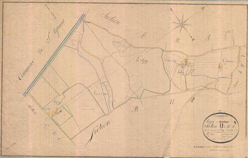 Trizay - Section B1 dite de l'Abbaye.