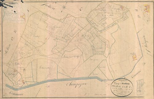 Trizay - Section C2 dite des Bains.