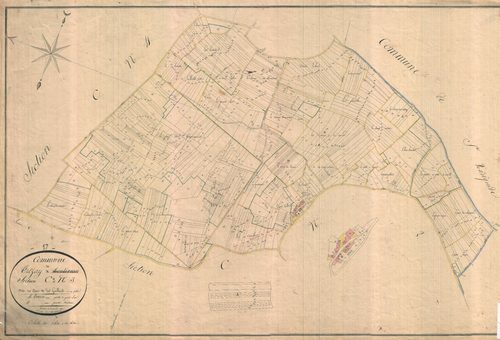 Trizay - Section C3 dite des Bains.