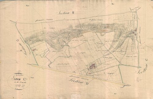 La Vallée - Section C3 dite de la Touche.