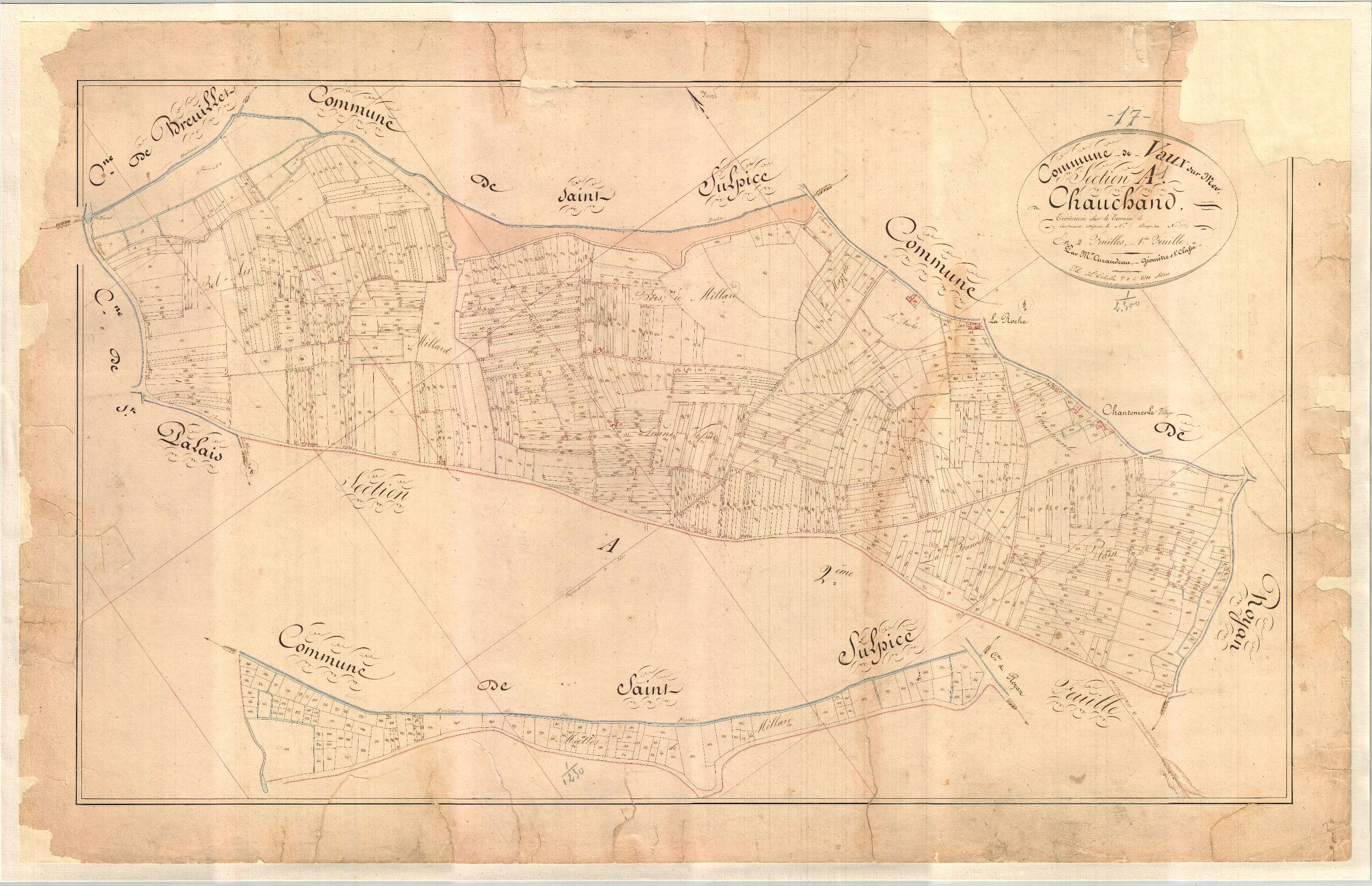 Vaux-sur-Mer - Section A1 dite de Chauchand.