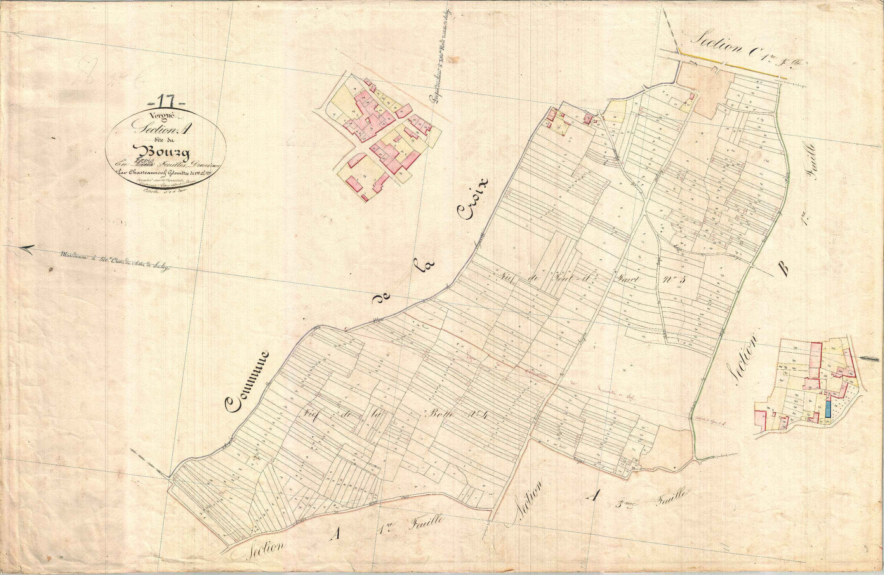Vergné - Section A2 dite du Bourg.