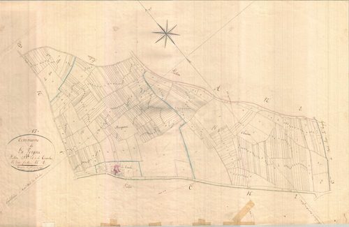 La Vergne - Section B2 dite de la Touche.