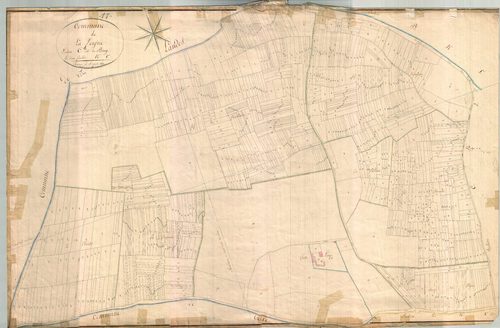 La Vergne - Section C1 dite du Bourg.