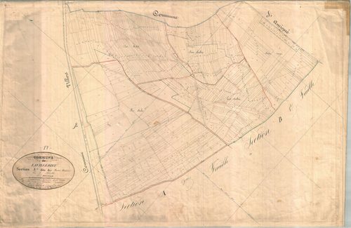 La Villedieu - Section A1 dite des Basses Vacheries.