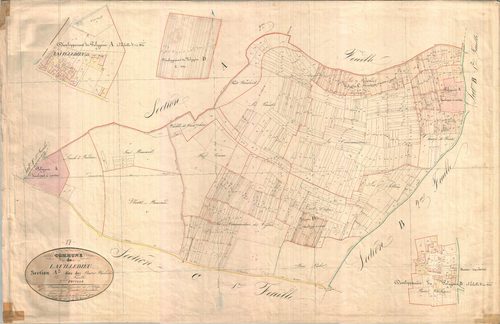 La Villedieu - Section A3 dite des Basses Vacheries.