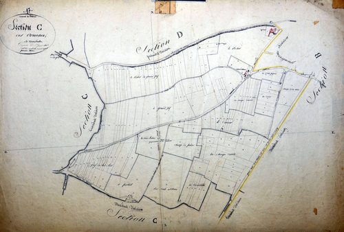 Villedoux - Section C1 dite des Ormeaux. [momentanément indisponible, en cours de correction]