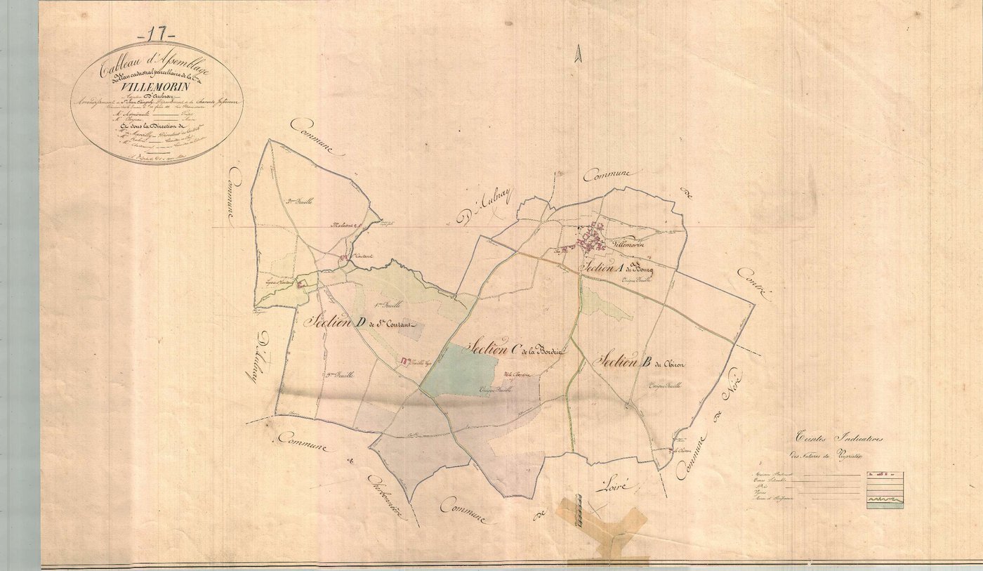 Villemorin - Tableau d'assemblage.