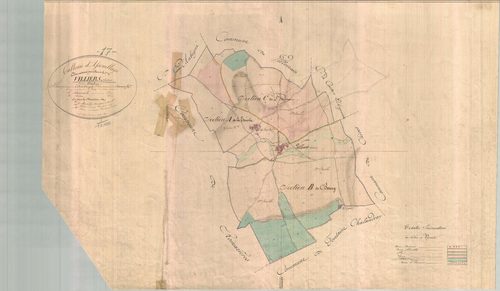 Villiers-Couture - Tableau d'assemblage.