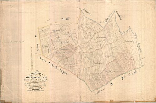 Villiers-Couture - Section C1 dite de Saint-Gugnat.