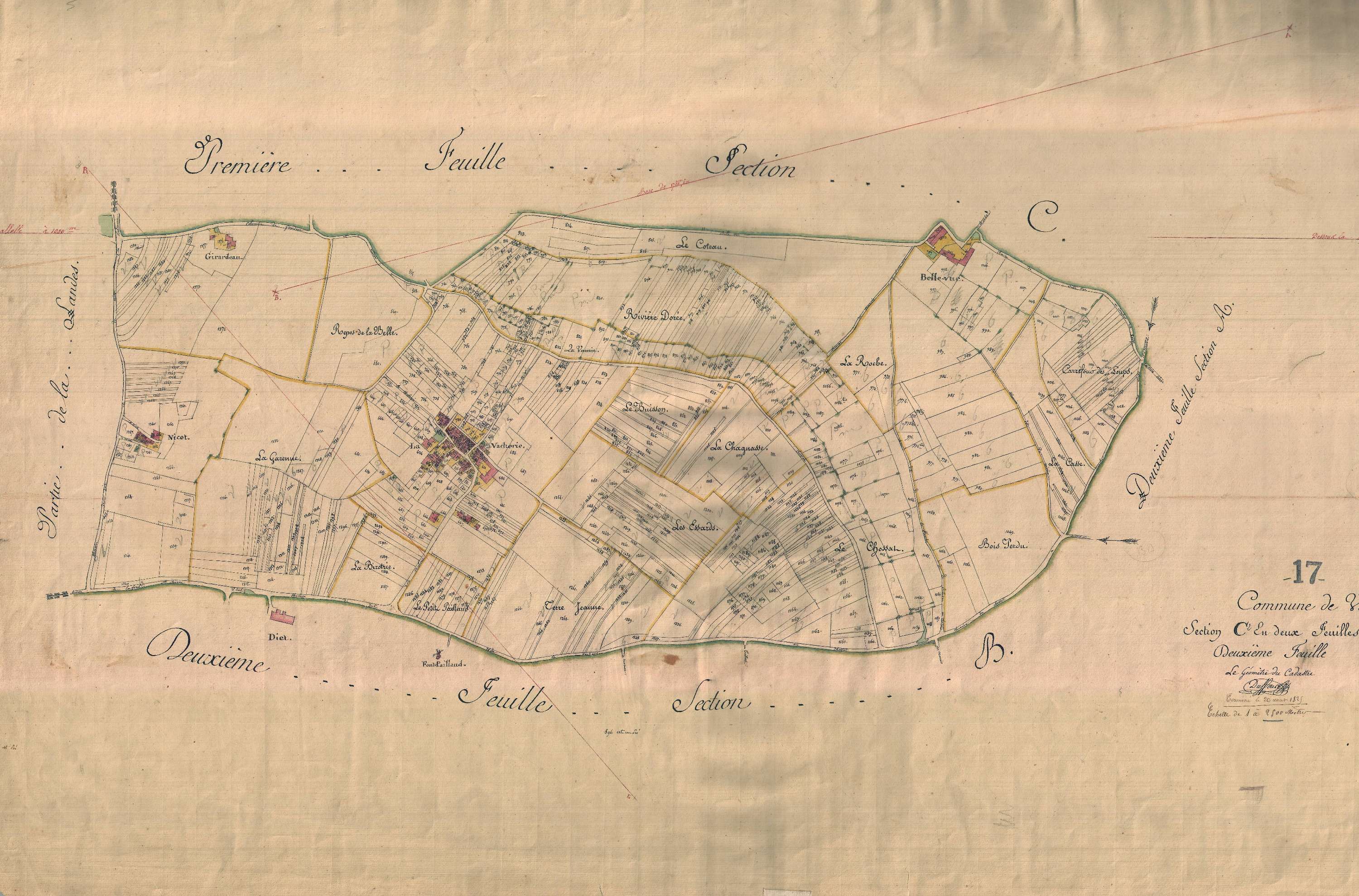 Virollet - Section C2 dite de Madion.
