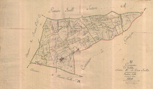 Virollet - Section A2 dite du Bourg.