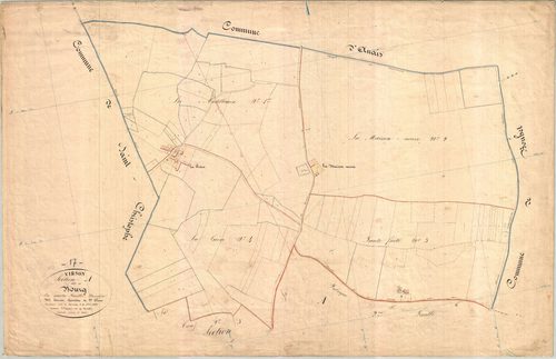Virson - Section A1 dite du Bourg.
