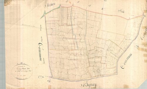 Voissay - Section B dite des Champs Blancs.