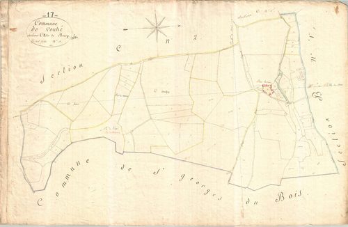 Vouhé - Section C3 dite du Bourg.