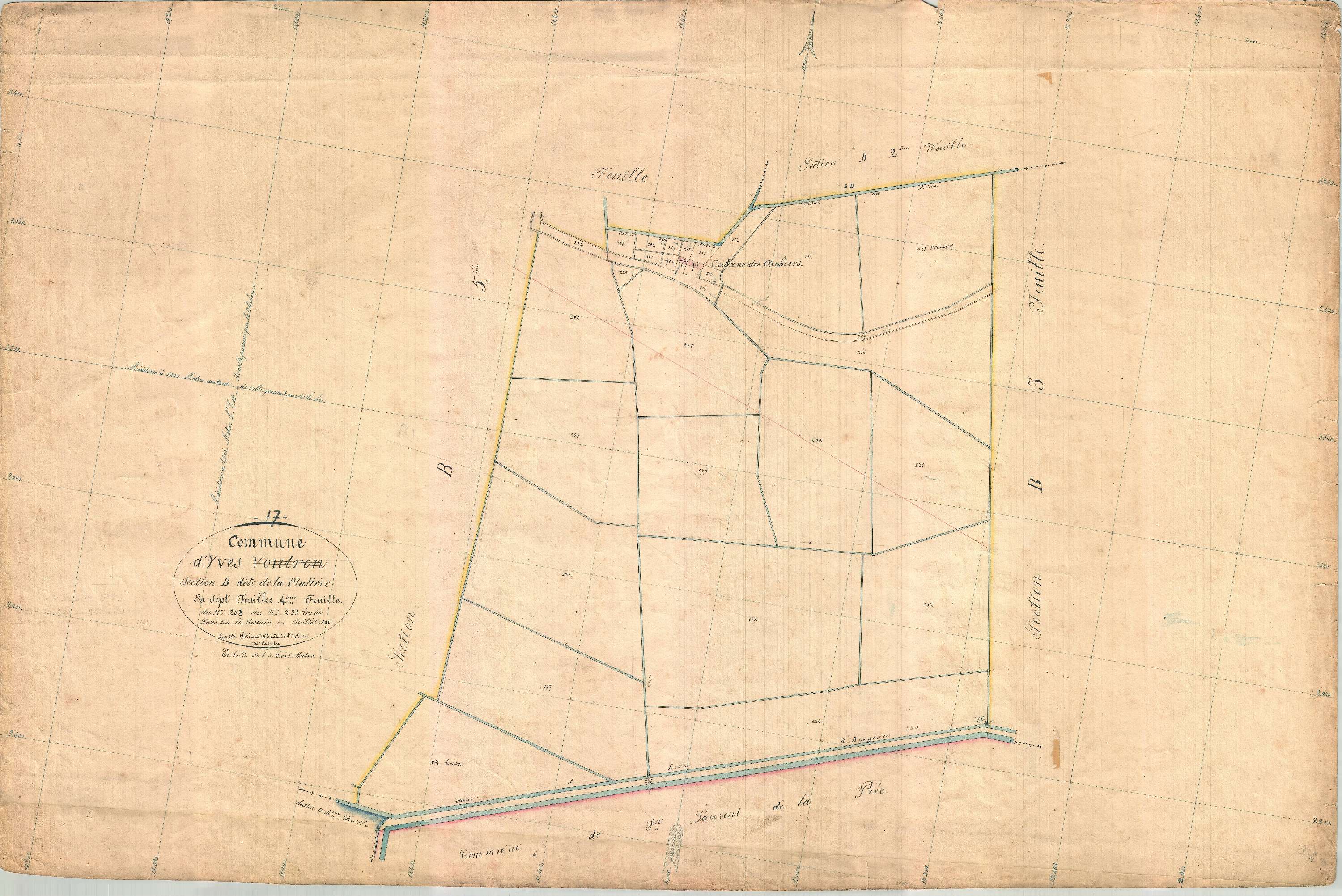 Yves - Section B4 dite de la Platrière.