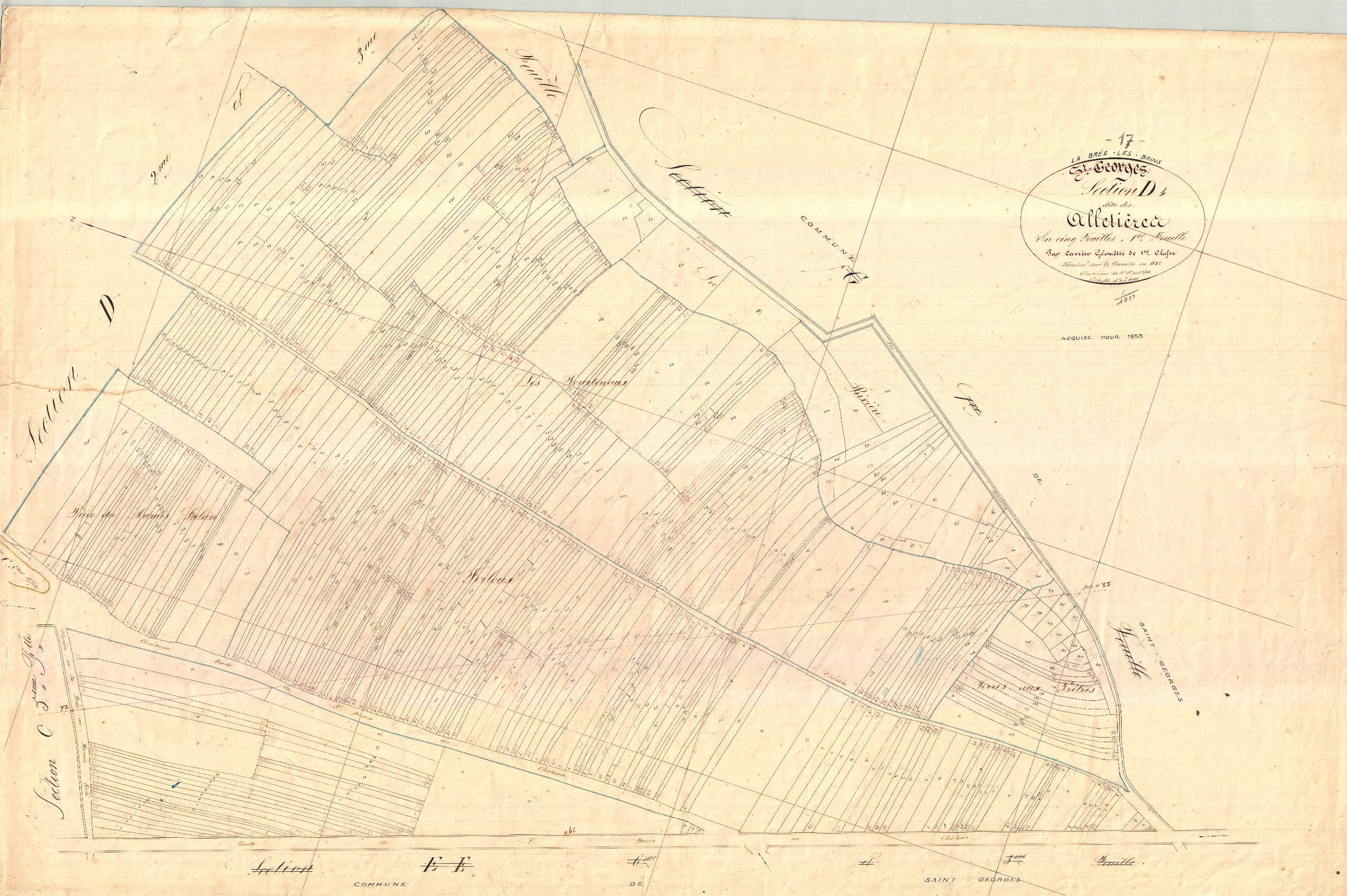 La Brée-les-Bains - Section D1 dite des Alletières.