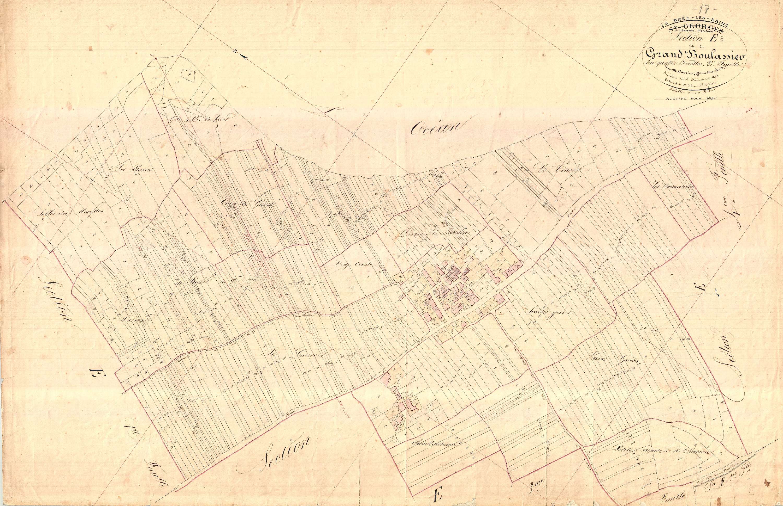 La Brée-les-Bains - Section E2 dite du Grand Boulassier.