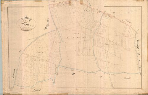 Villenouvelle - Section B1 dite du Bourg.