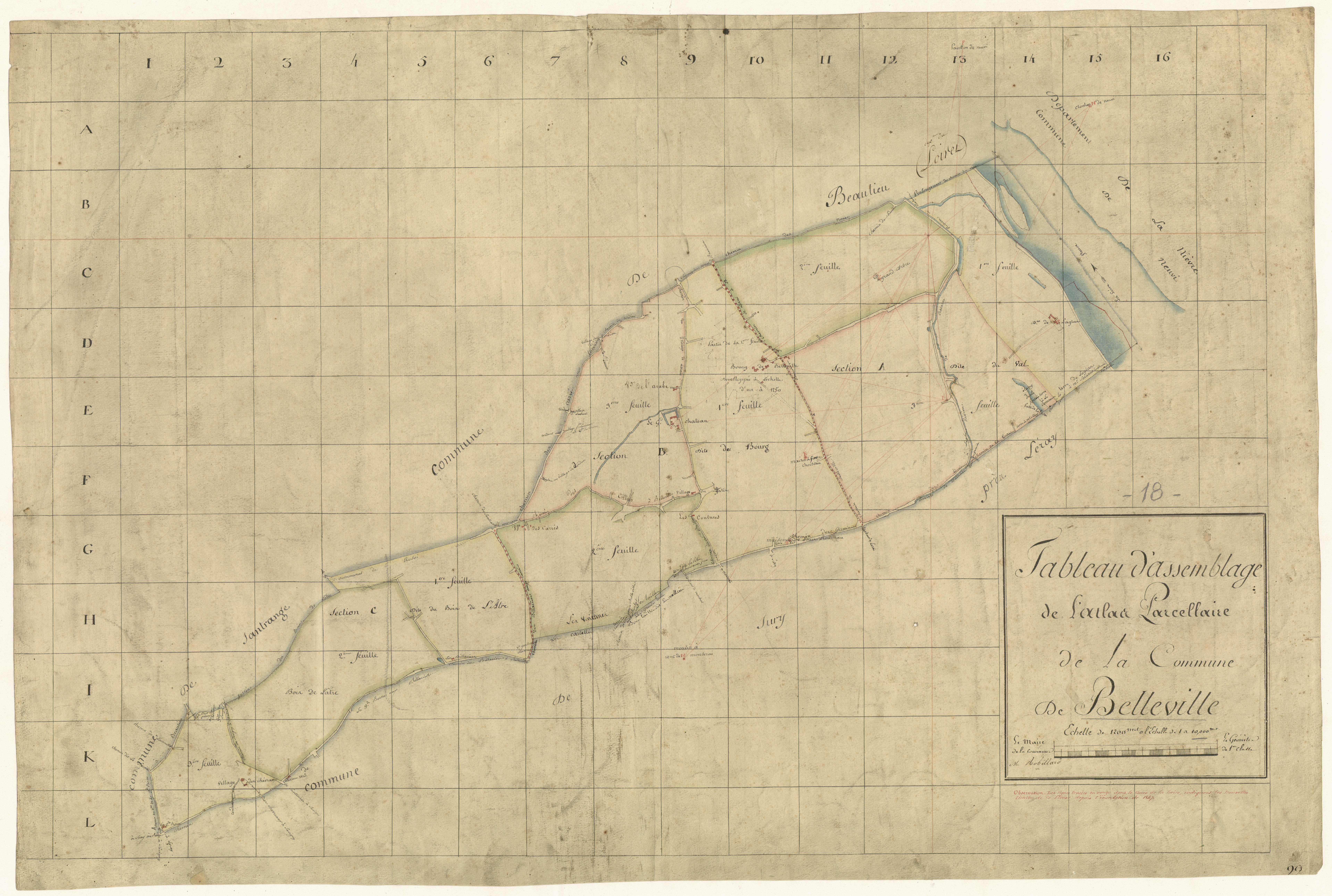 3P 2465/01 1810 Belleville-sur-Loire