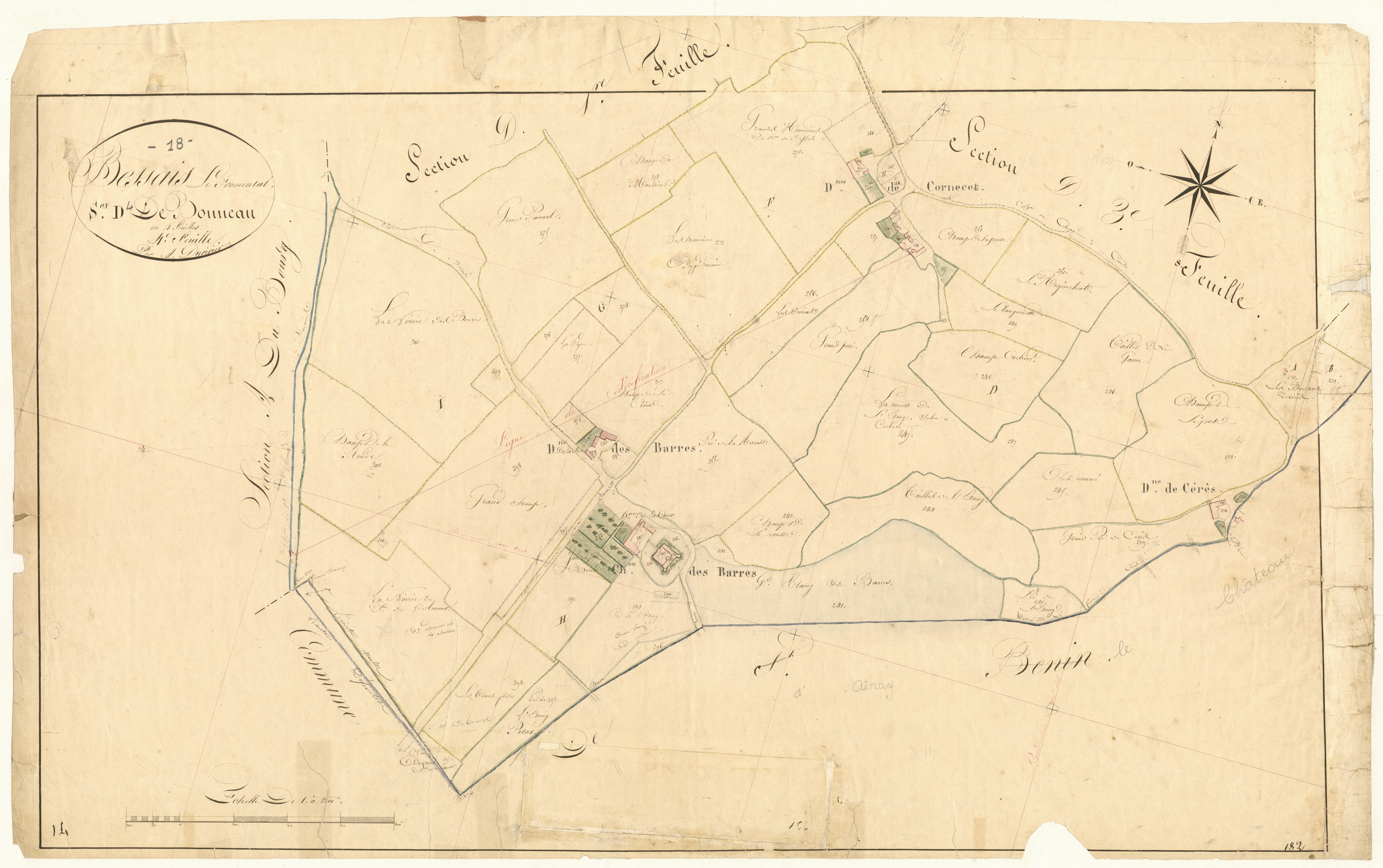 3P 2468/14  Bessais-le-Fromental