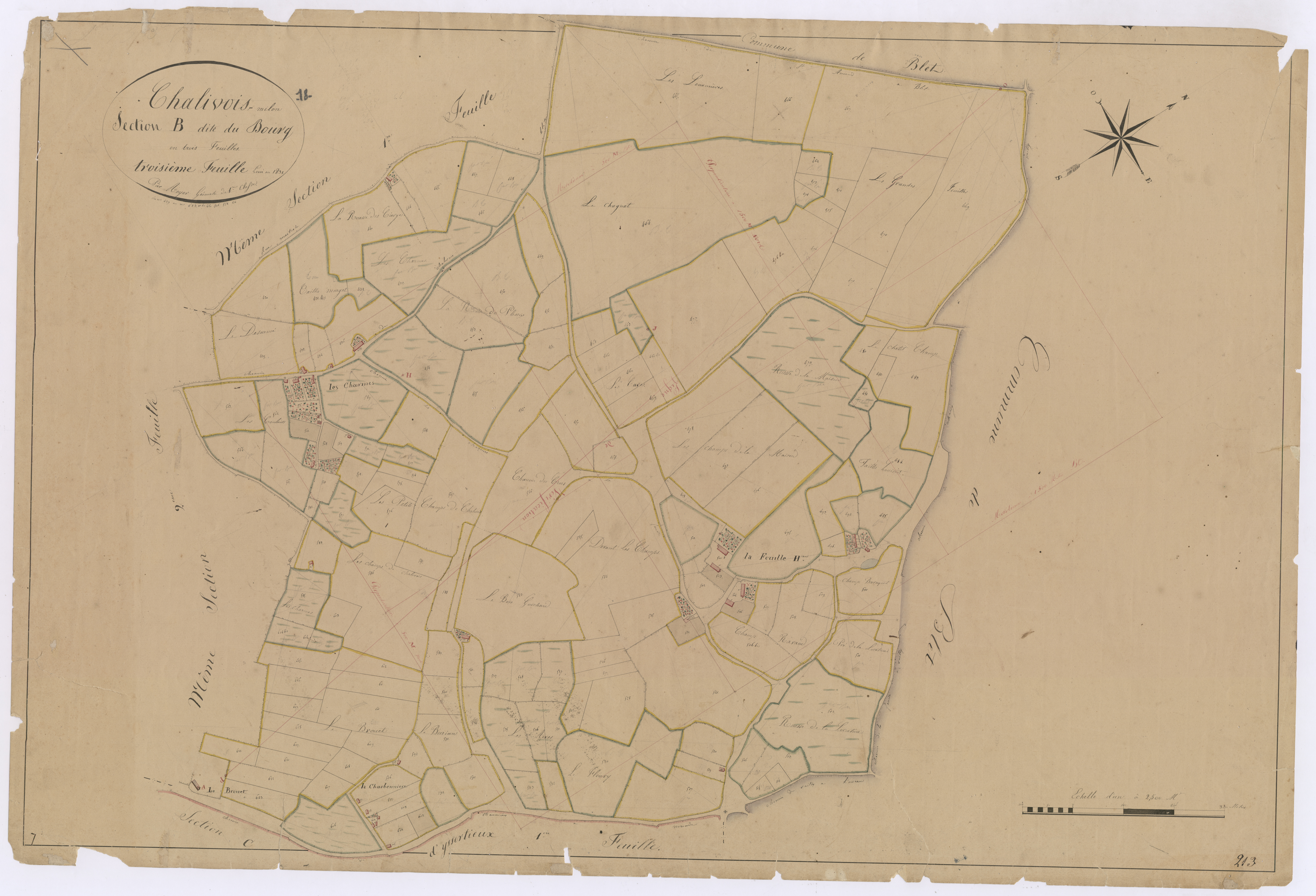 3P 2484/08  Chalivoy-Milon