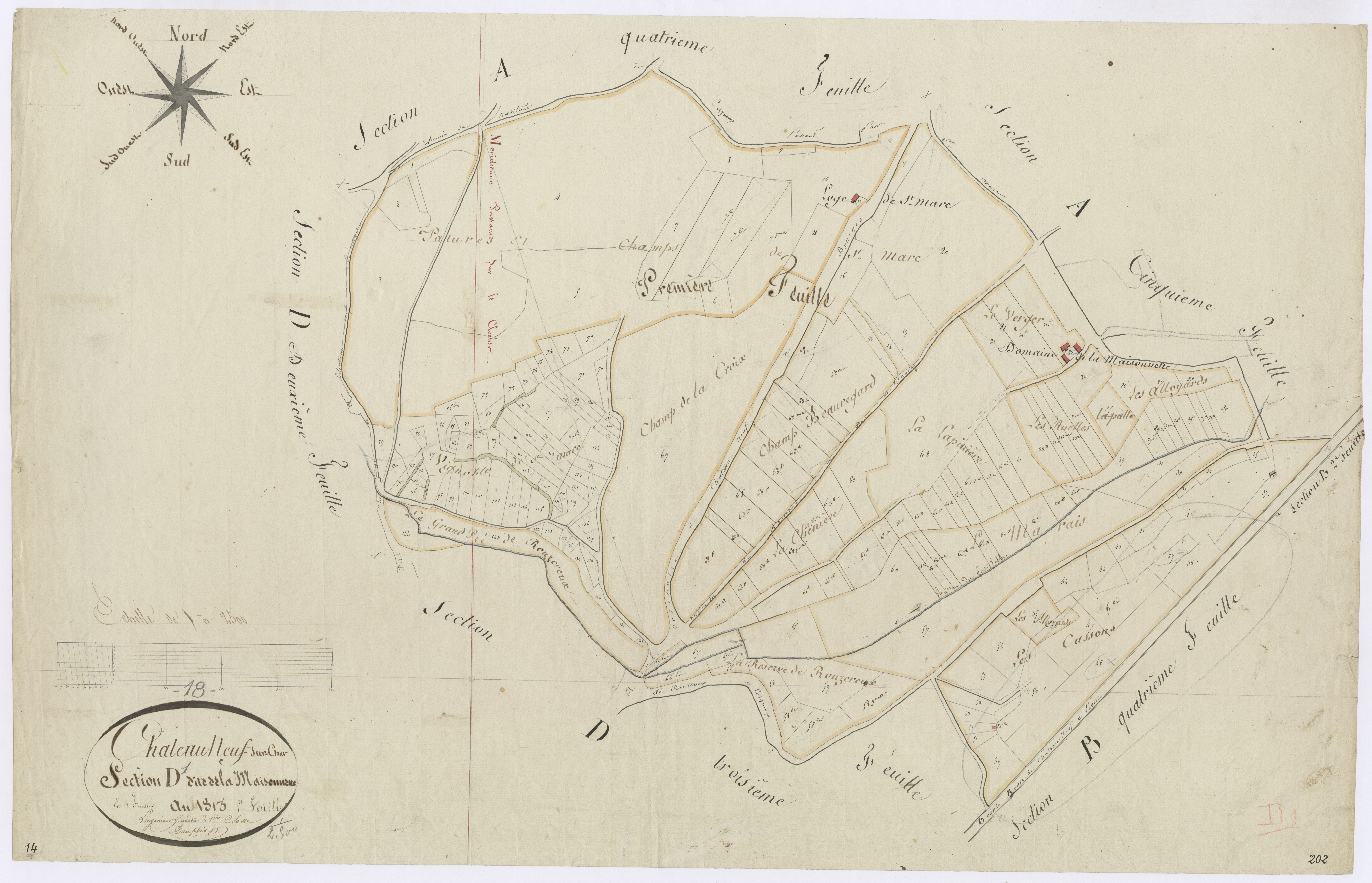 3P 2497/15 Châteauneuf-sur-Cher