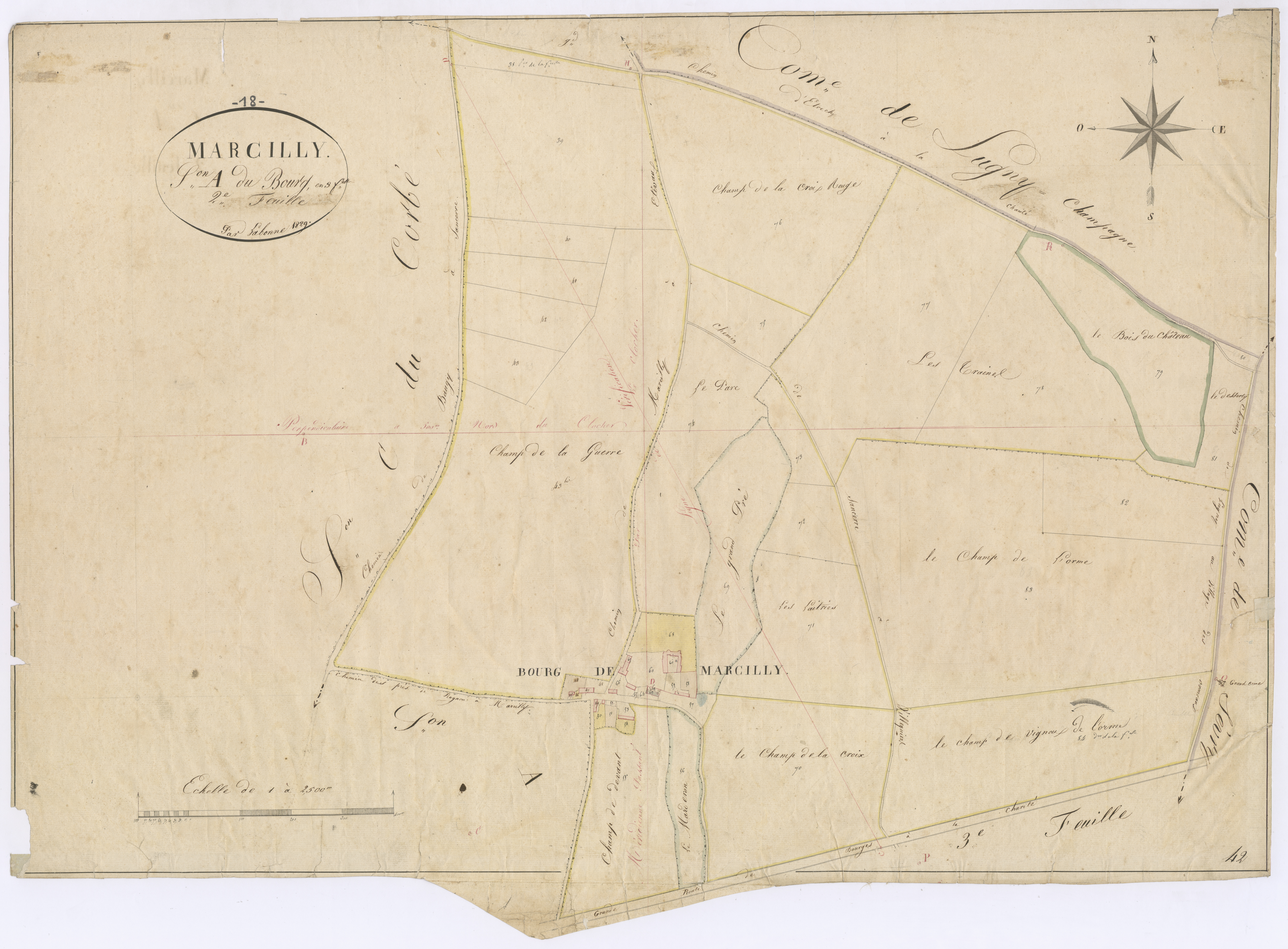 3P 2500/03  Chaumoux-Marcilly