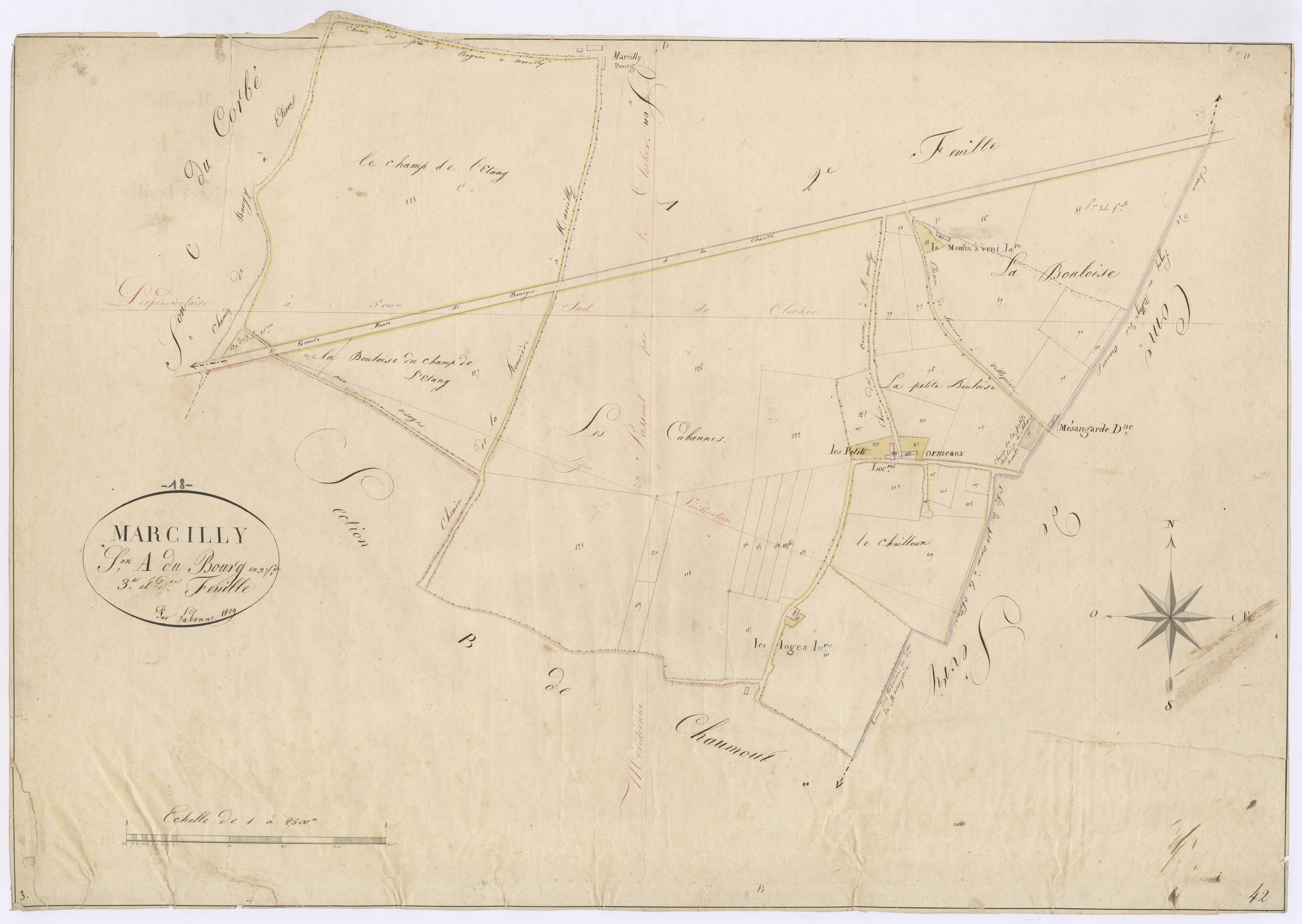 3P 2500/04  Chaumoux-Marcilly