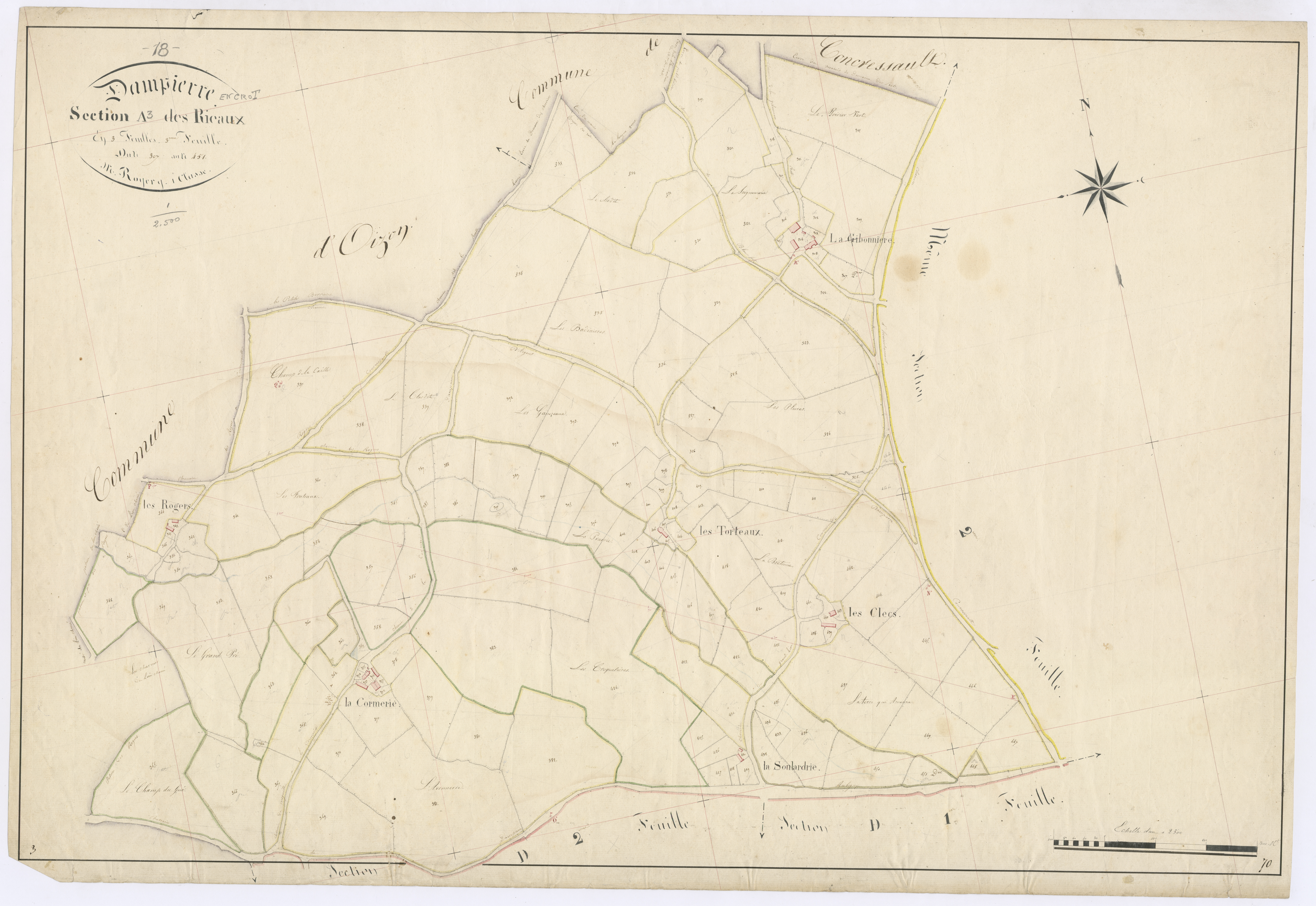 3P 2523/04  Dampierre-en-Crot
