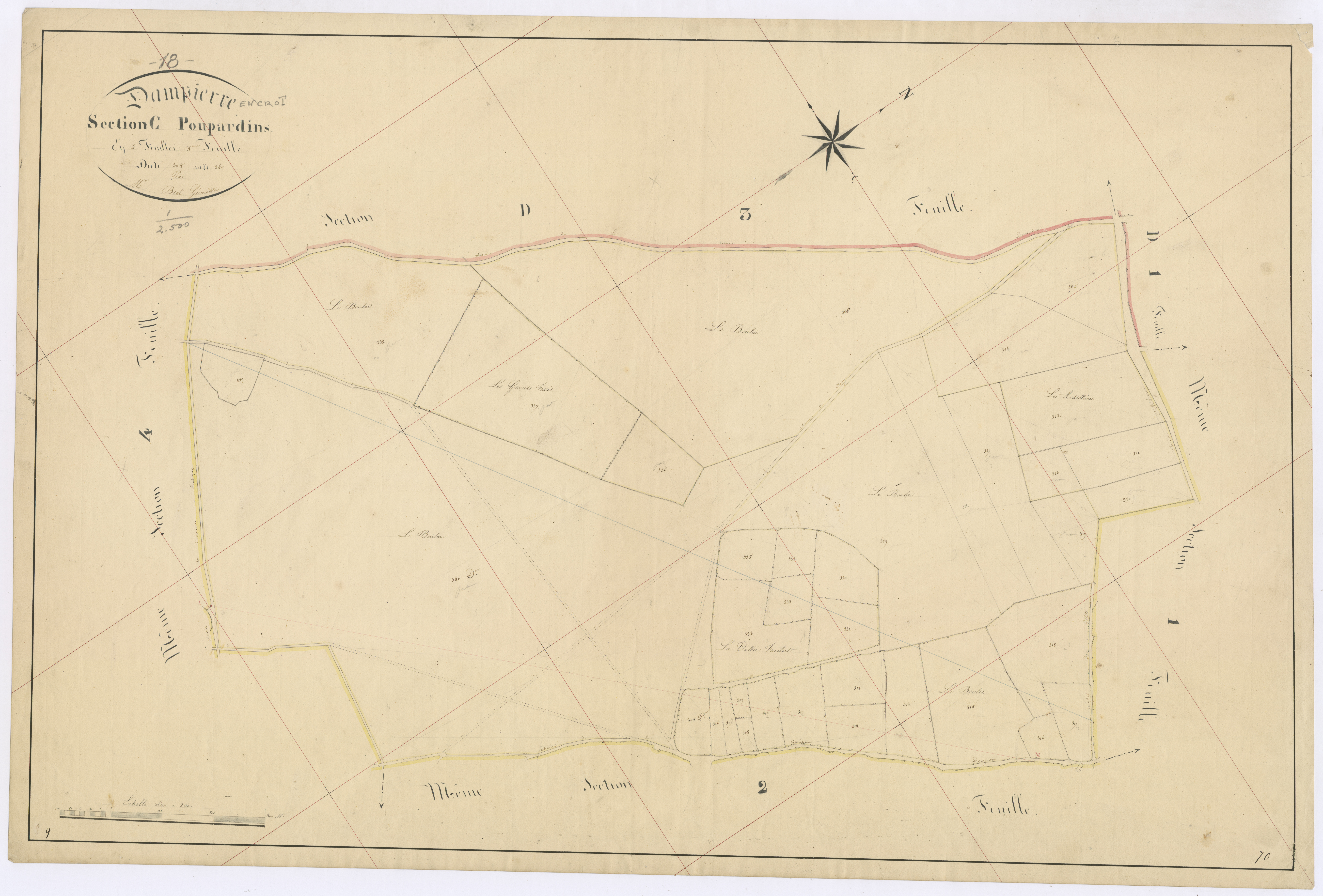 3P 2523/10  Dampierre-en-Crot