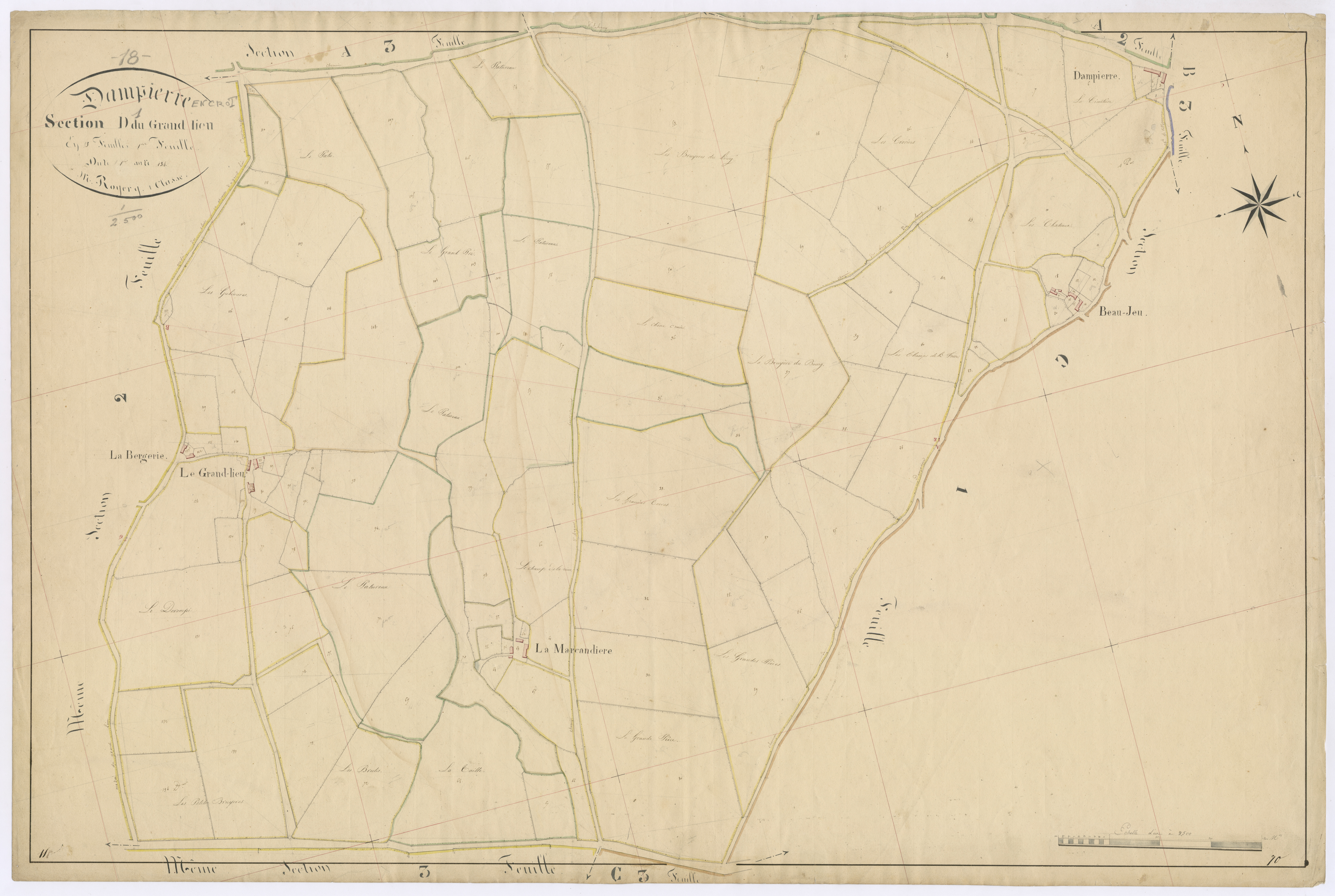 3P 2523/12  Dampierre-en-Crot