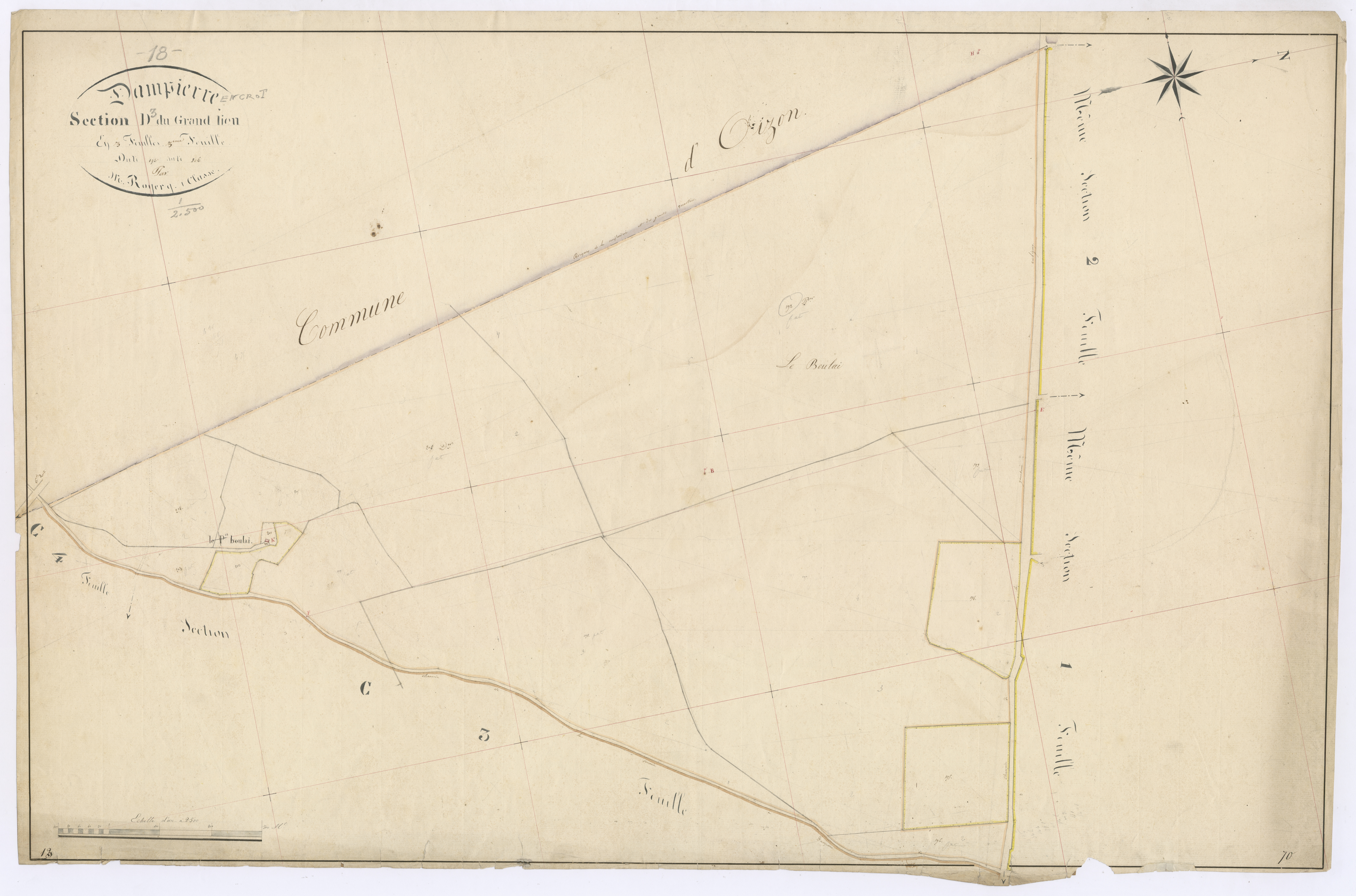 3P 2523/14  Dampierre-en-Crot