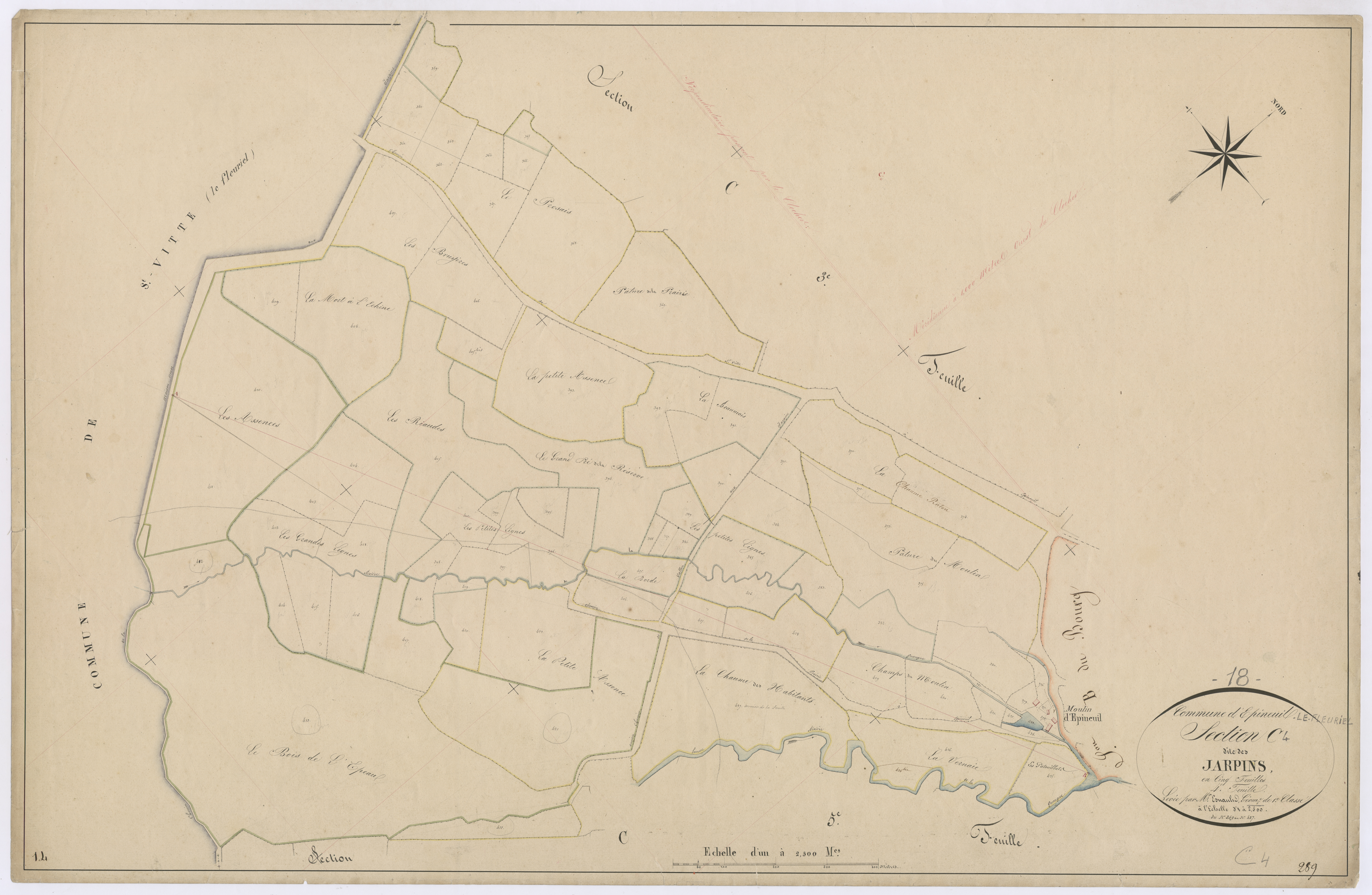 3P 2528/15  Epineuil-le-Fleuriel