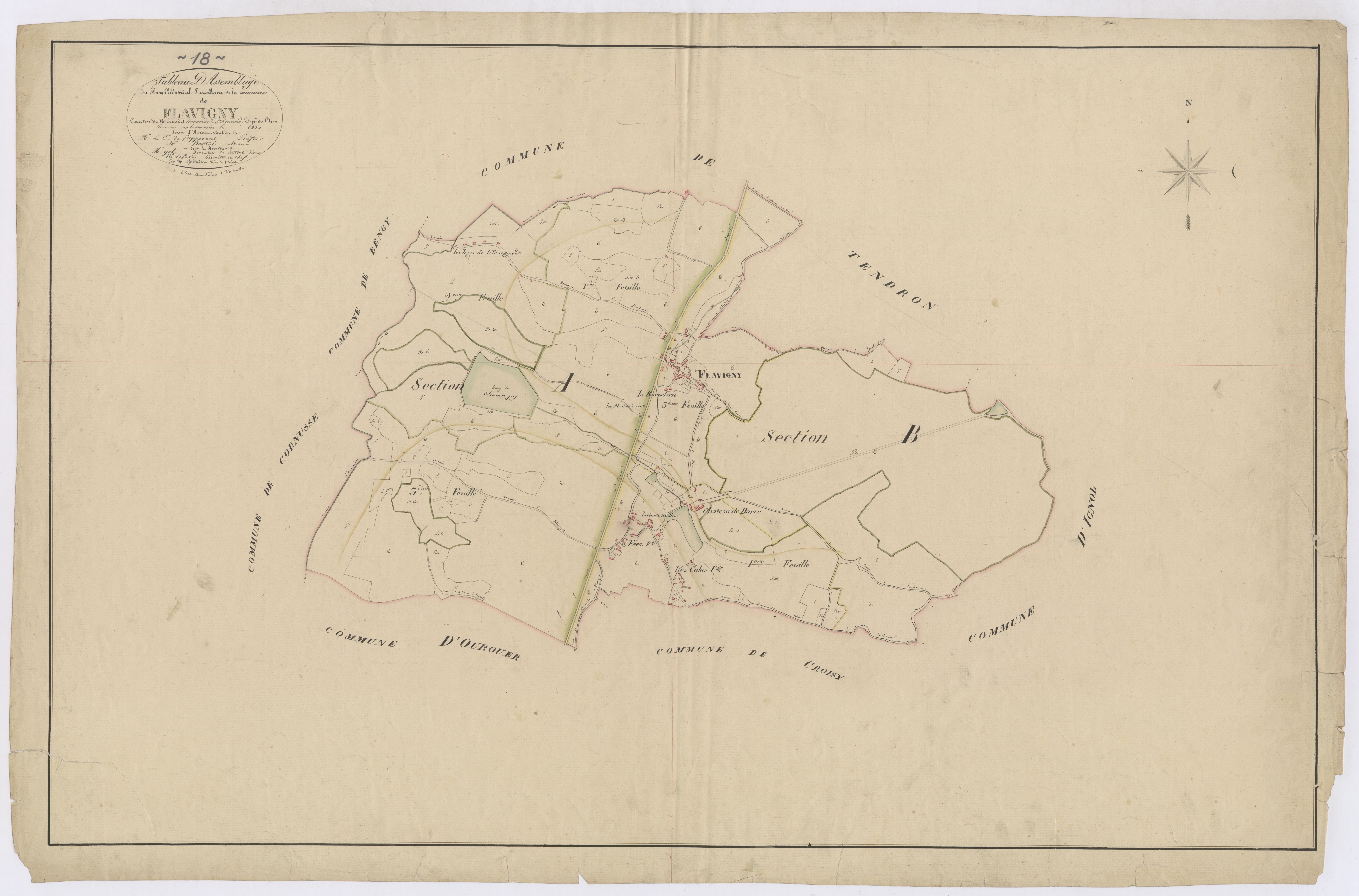 3P 2534/01 1834 Flavigny