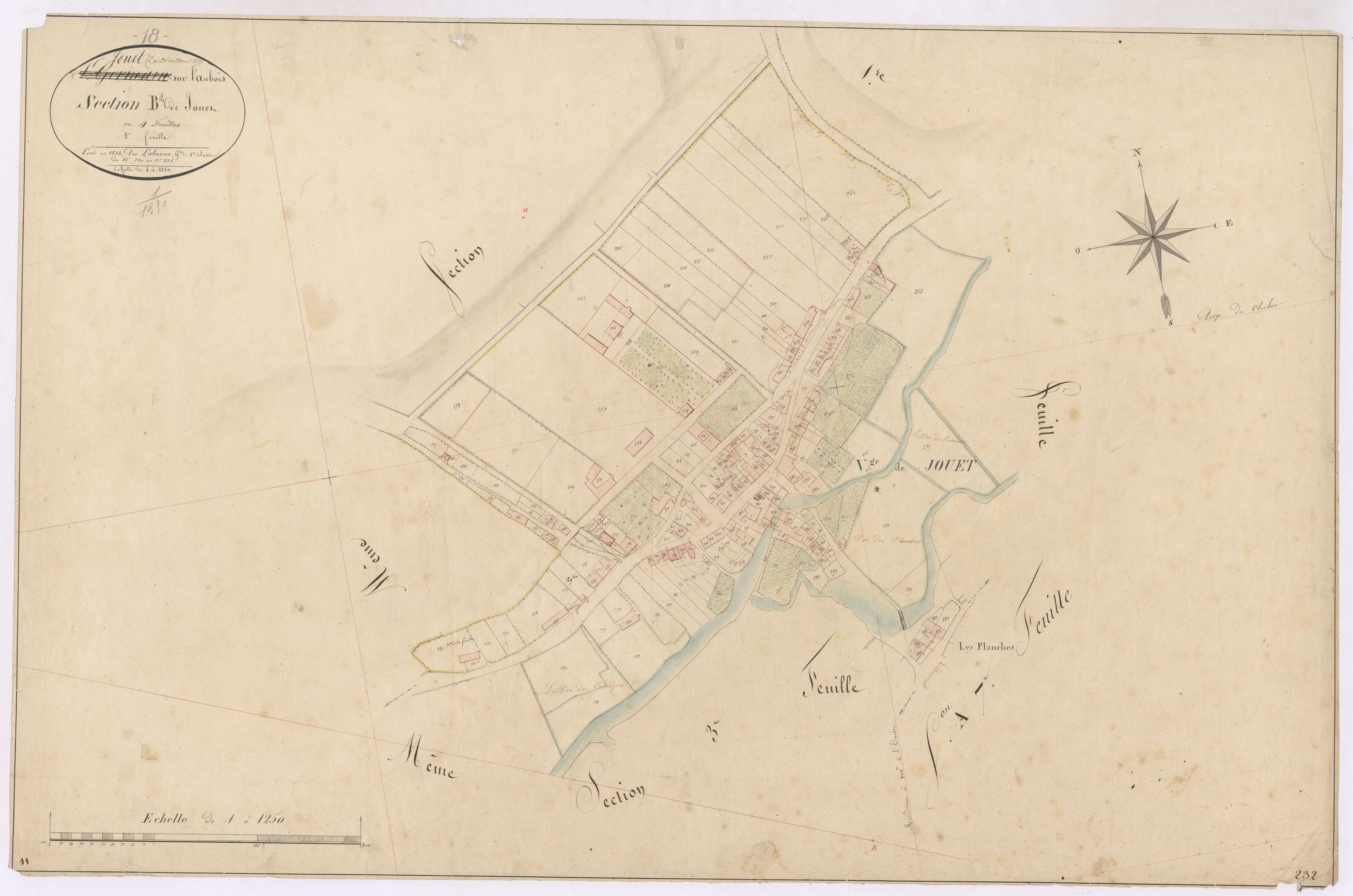 3P 2557/13 Jouet-sur-l'Aubois