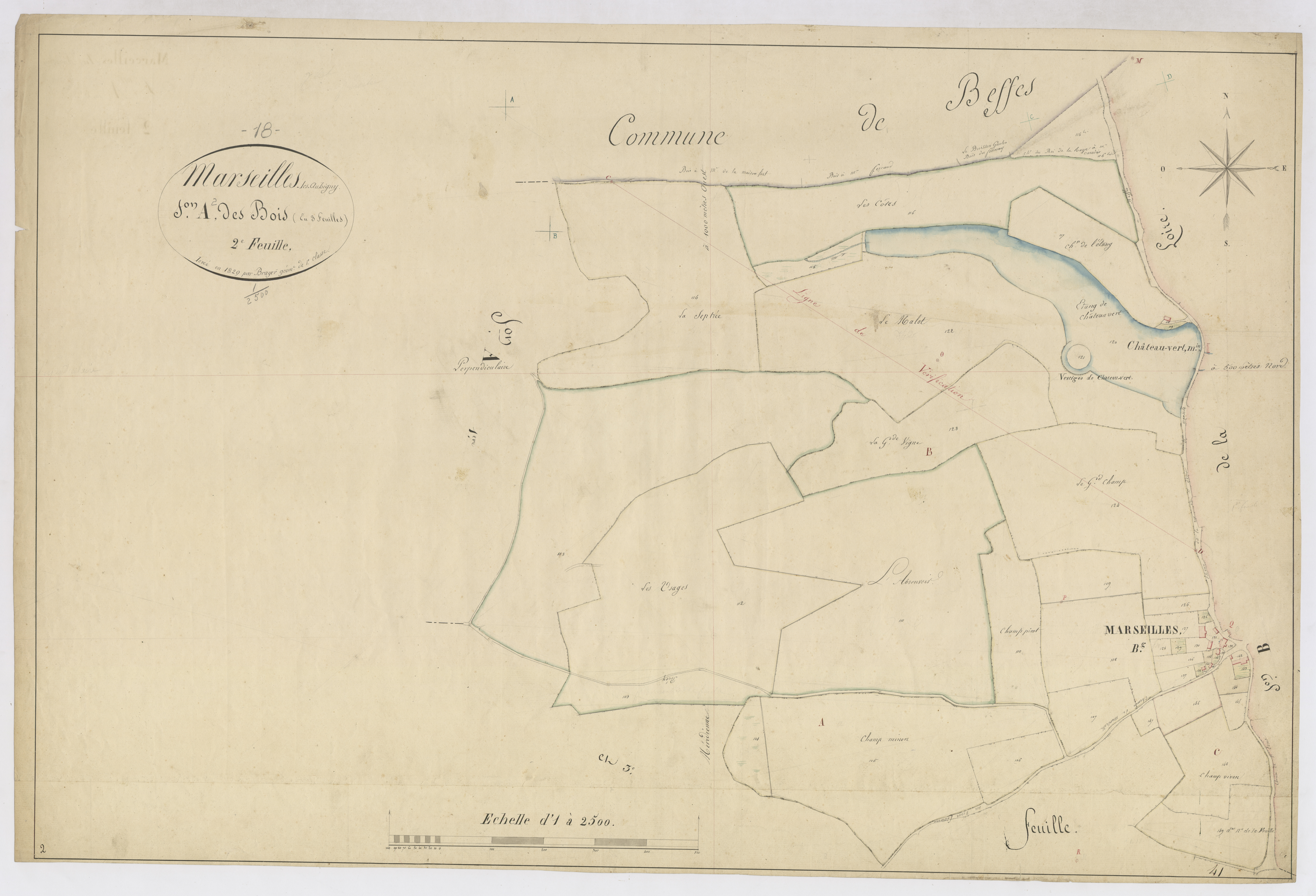 3P 2578/03 Marseilles-les-Aubigny