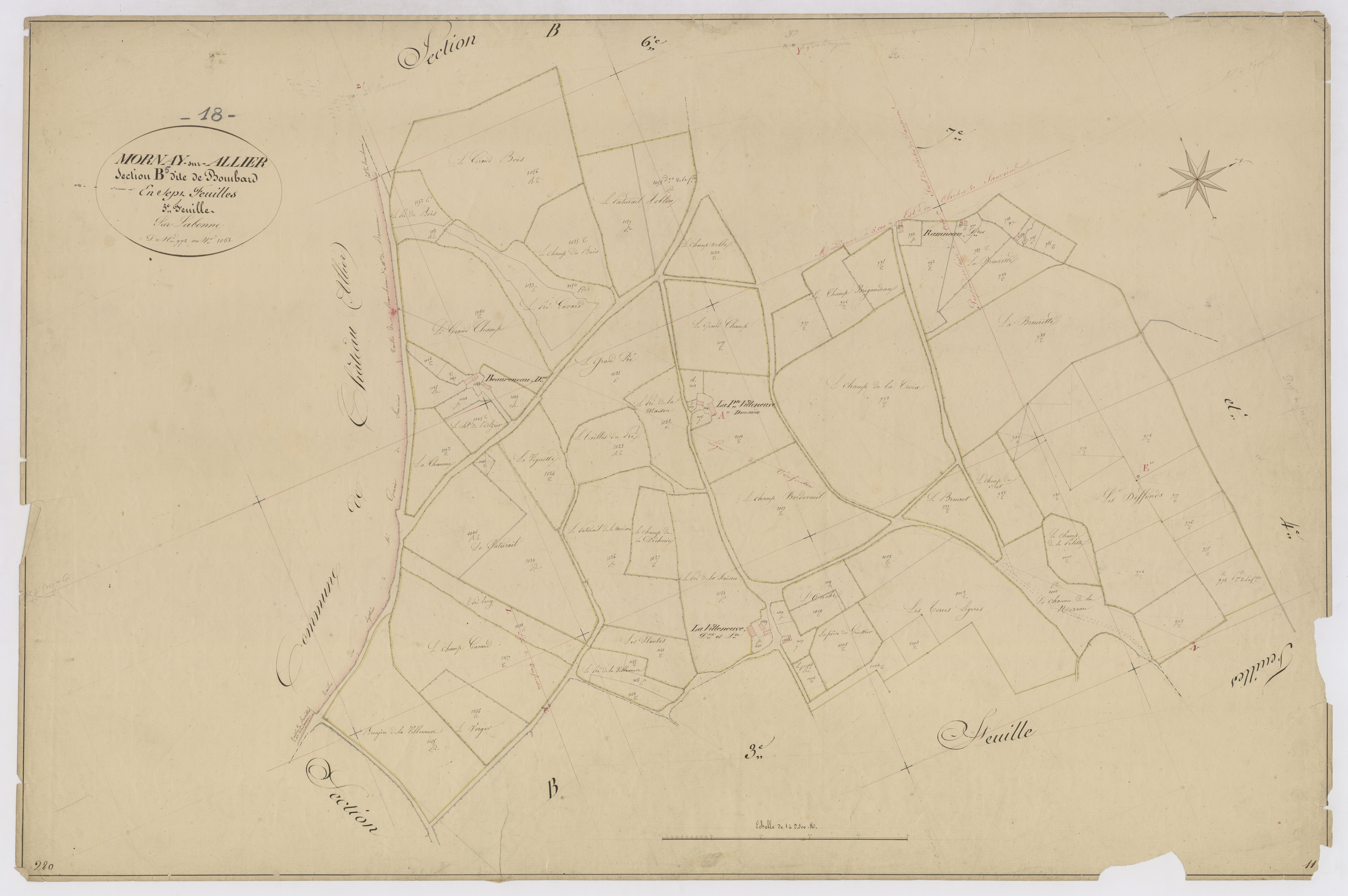 3P 2594/12  Mornay-sur-Allier