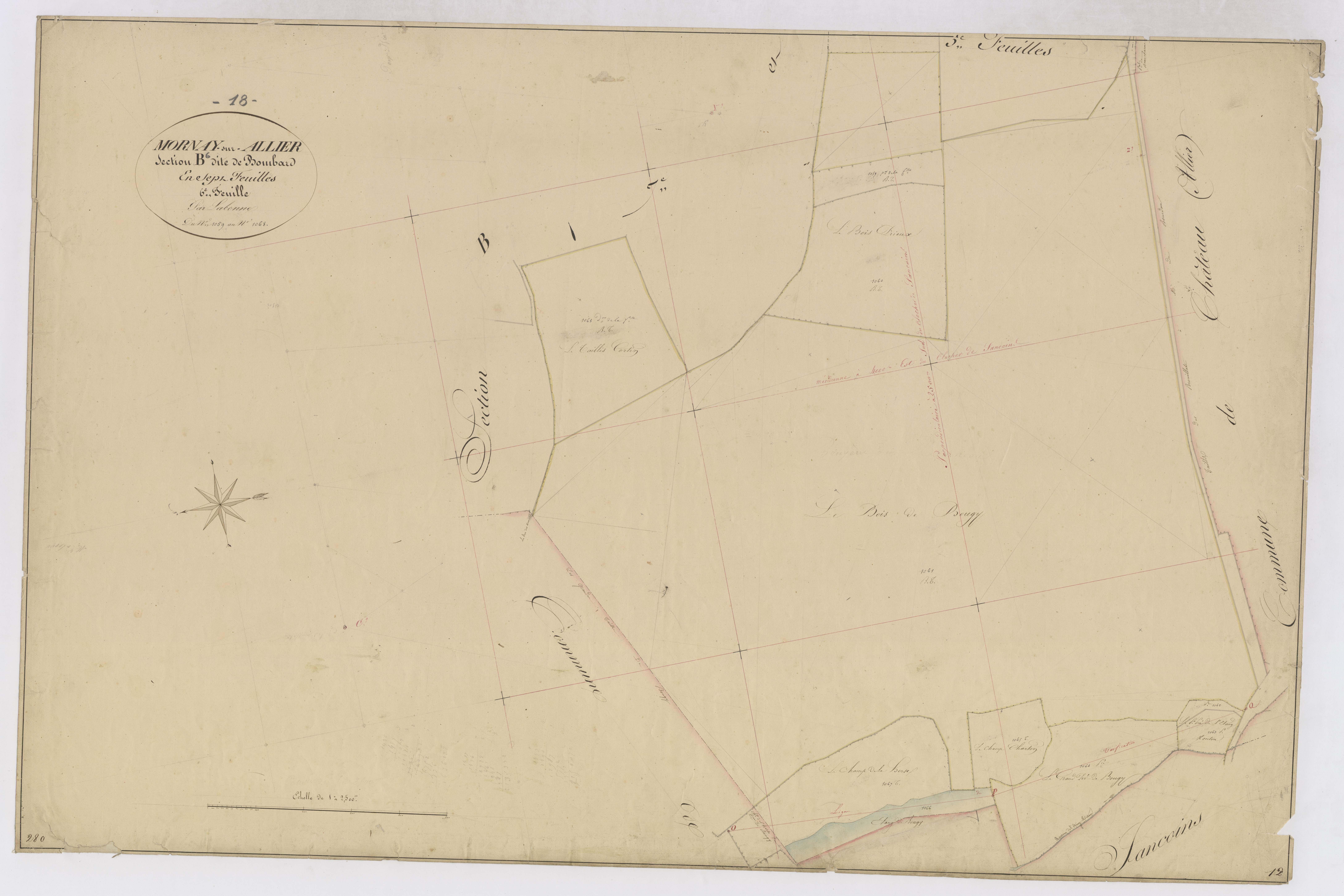 3P 2594/13  Mornay-sur-Allier