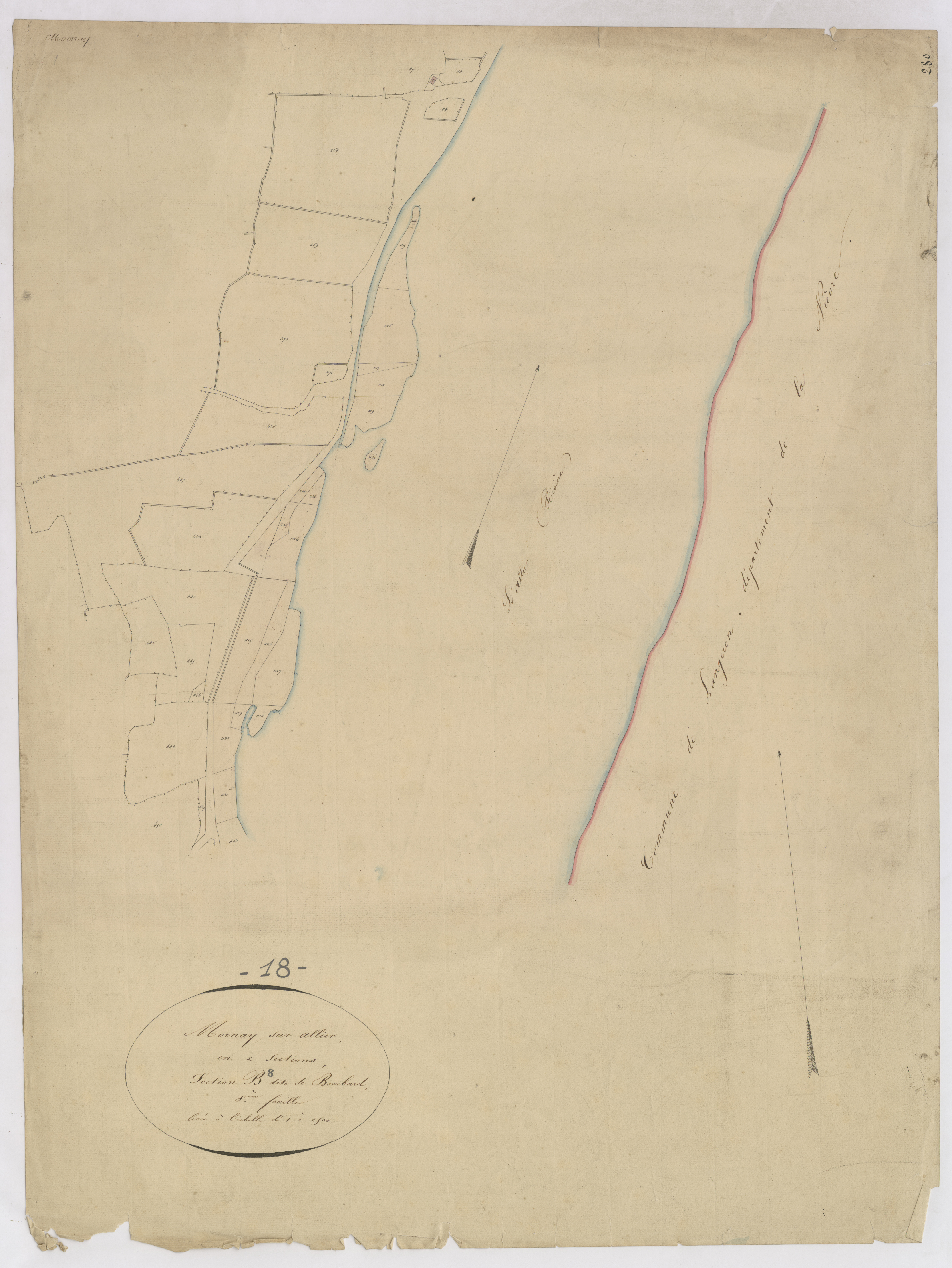 3P 2594/15  Mornay-sur-Allier