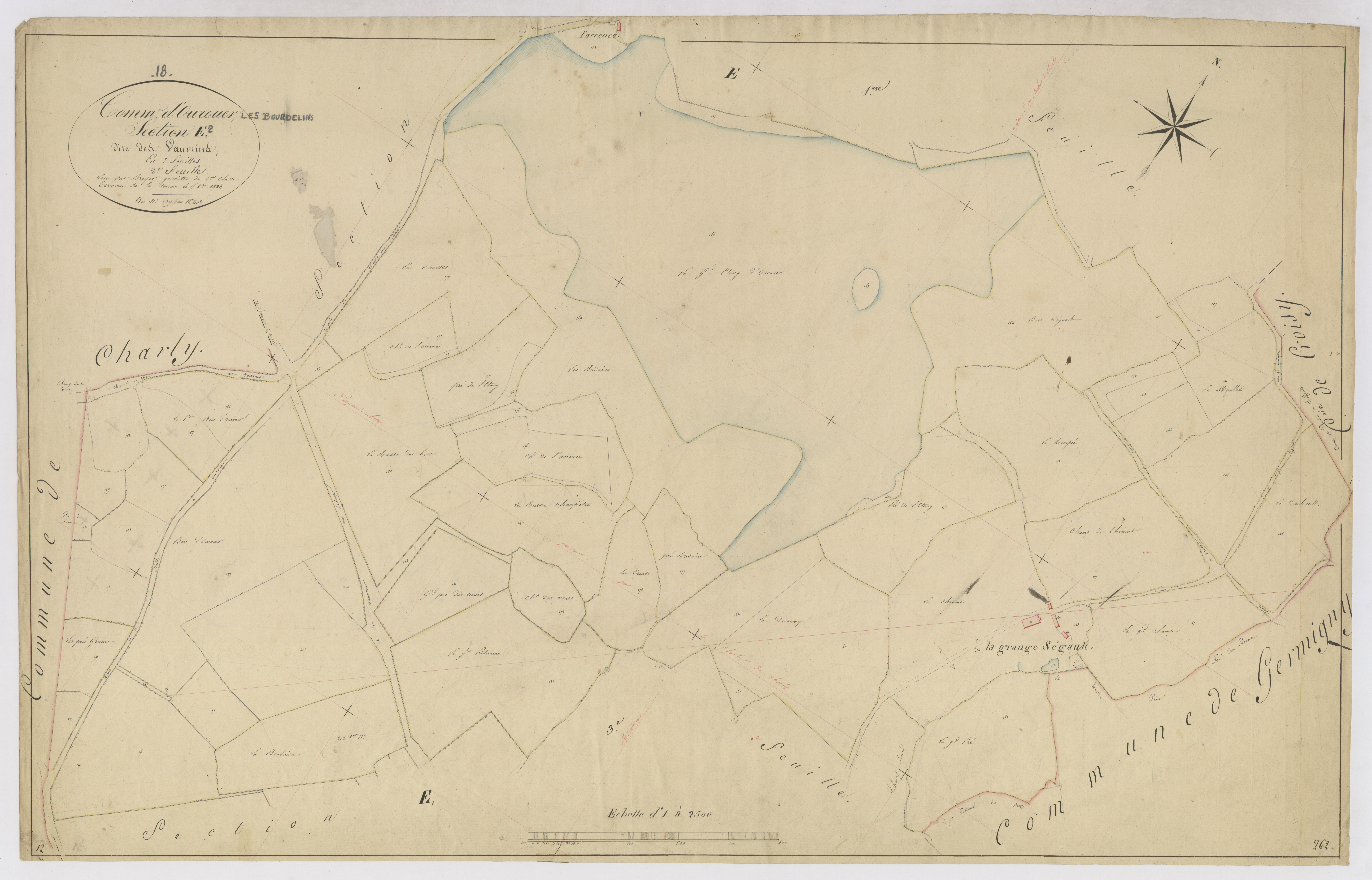 3P 2614/13 Ourouer-les-Bourdelins