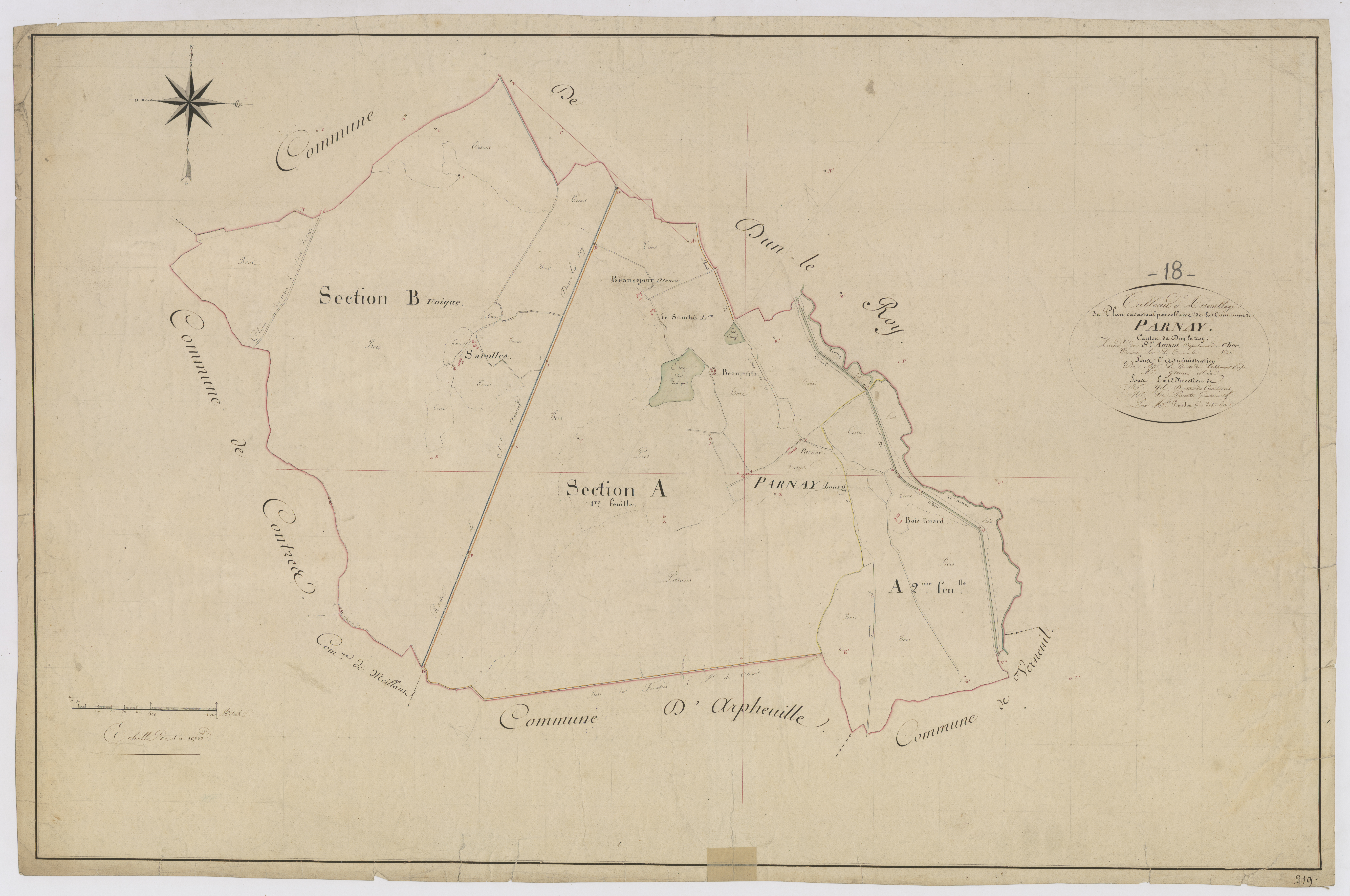 3P 2616/01 1831 Parnay