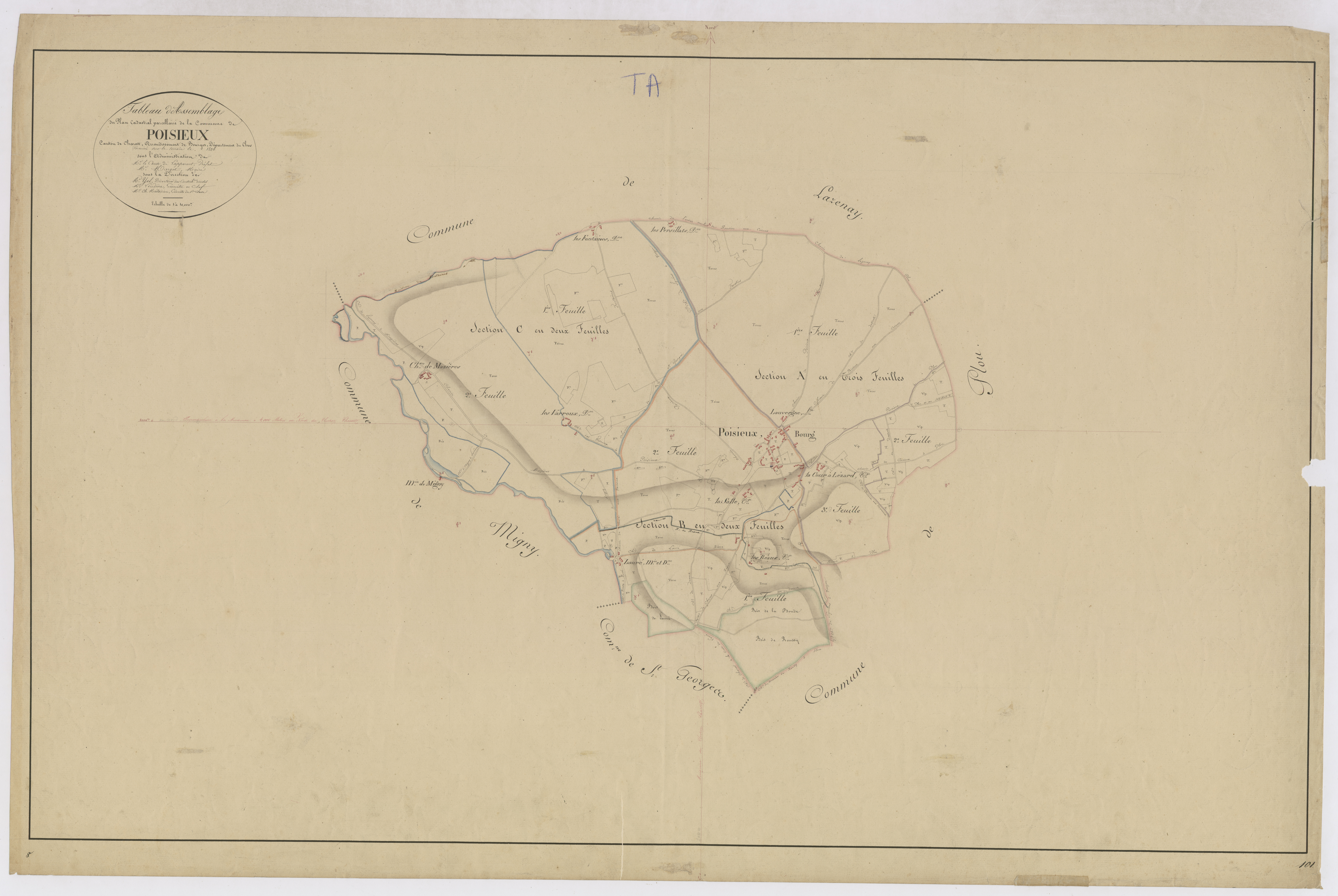 3P 2621/01 1836 Poisieux