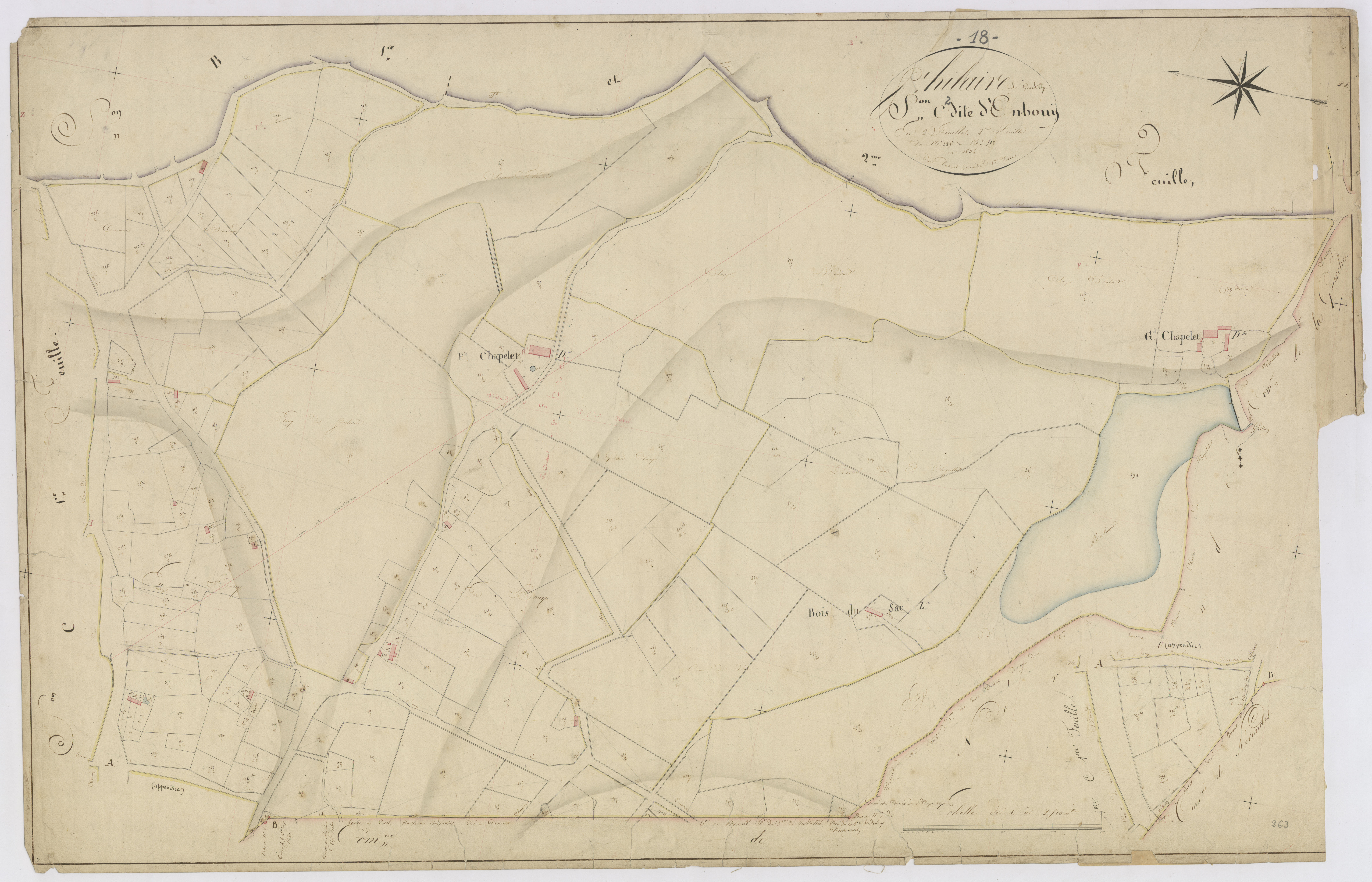 3P 2654/08  Saint-Hilaire-de-Gondilly