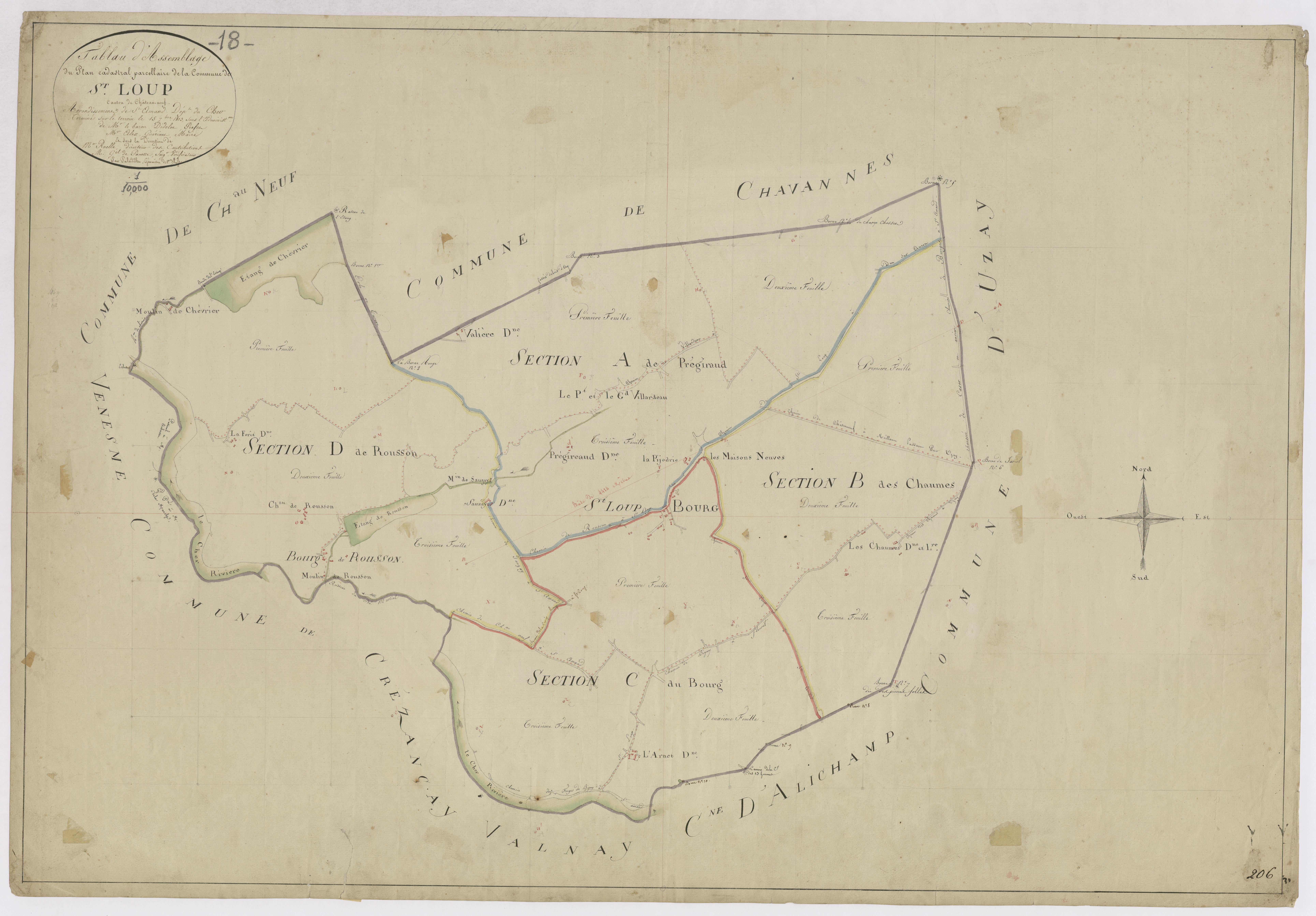 3P 2660/01 1813 Saint-Loup-des-Chaumes