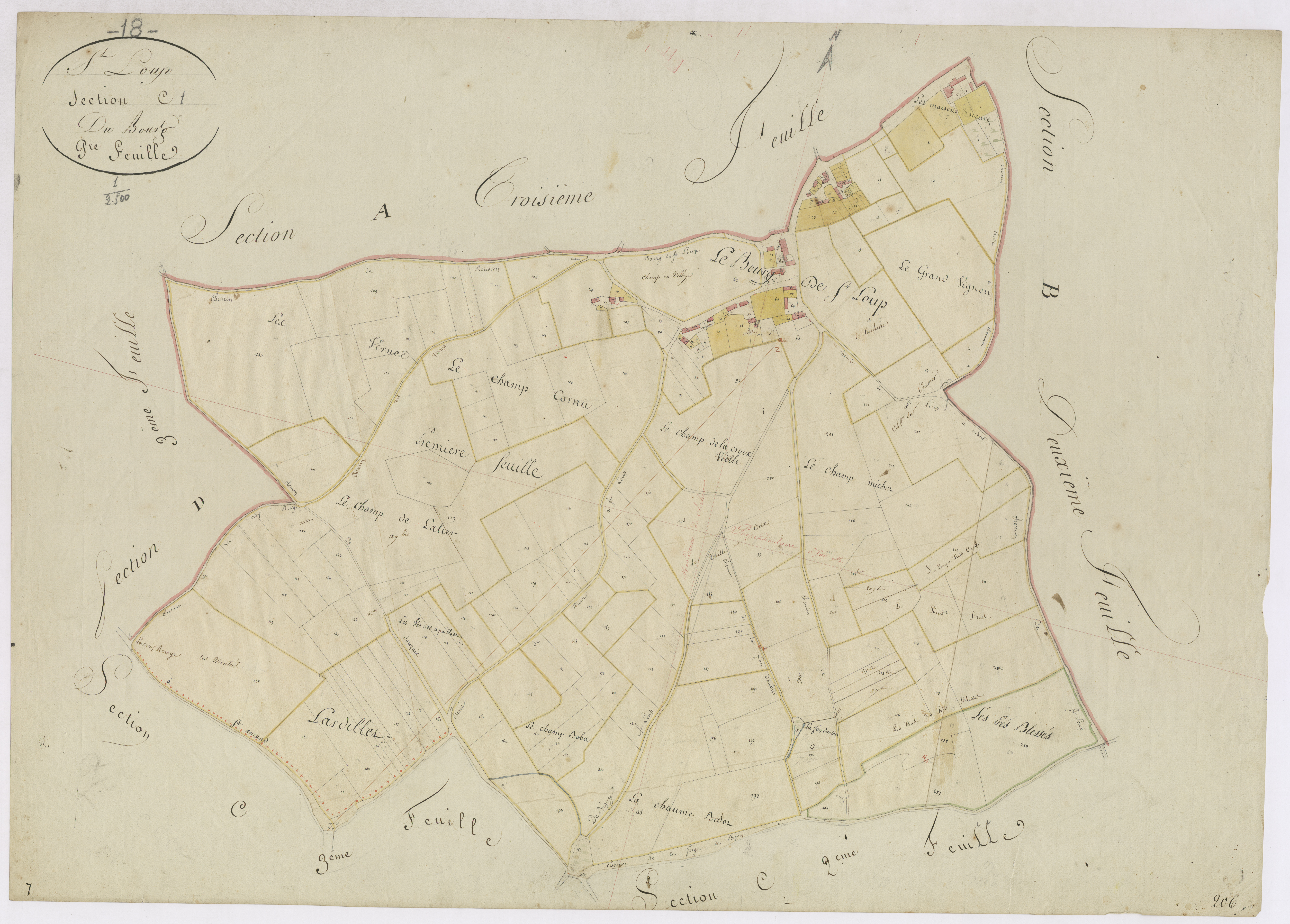 3P 2660/08 Saint-Loup-des-Chaumes