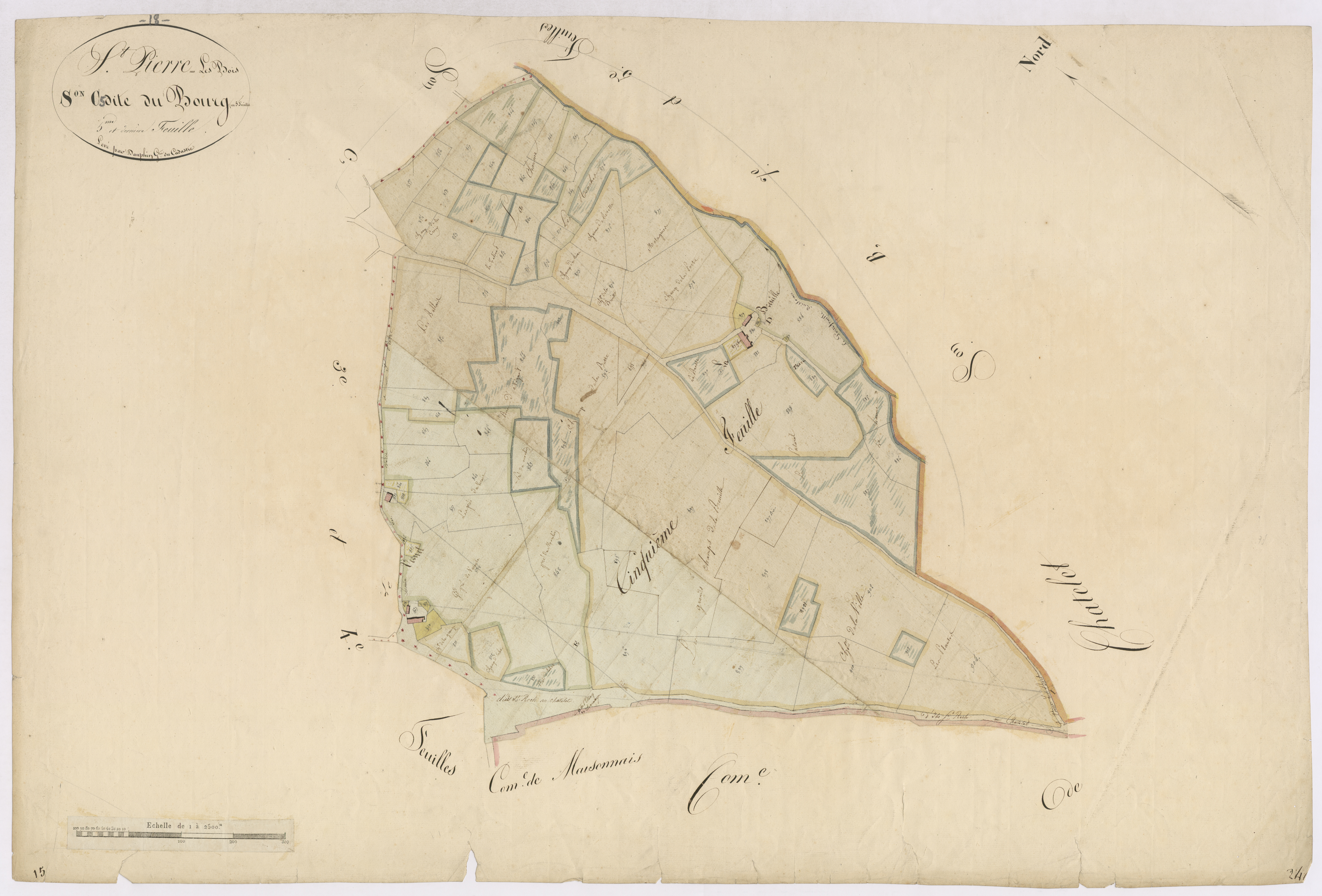 3P 2669/16  Saint-Pierre-les-Bois