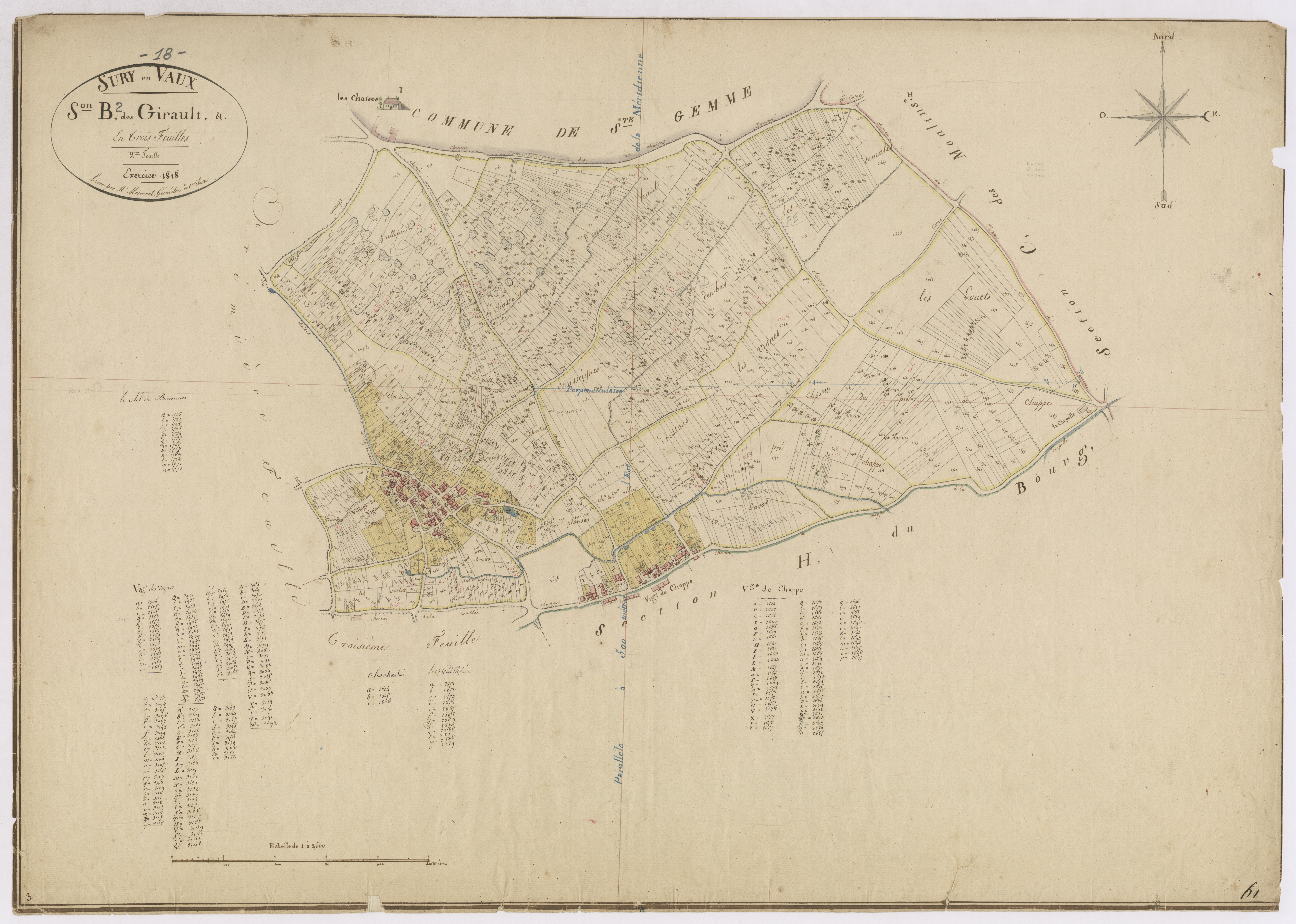 3P 2697/04 Sury-en-Vaux